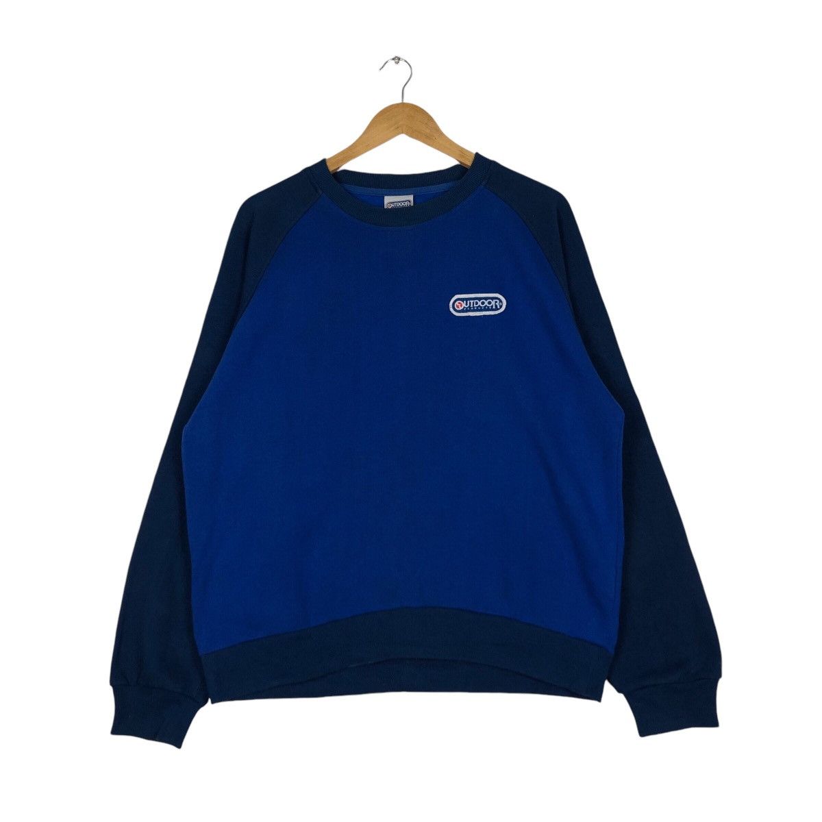 Pepsi × Vintage Vintage Outdoor Pepsi Sweatshirt Rare 90s Blue Jumper Size US M / EU 48-50 / 2 - 1 Thumbnail