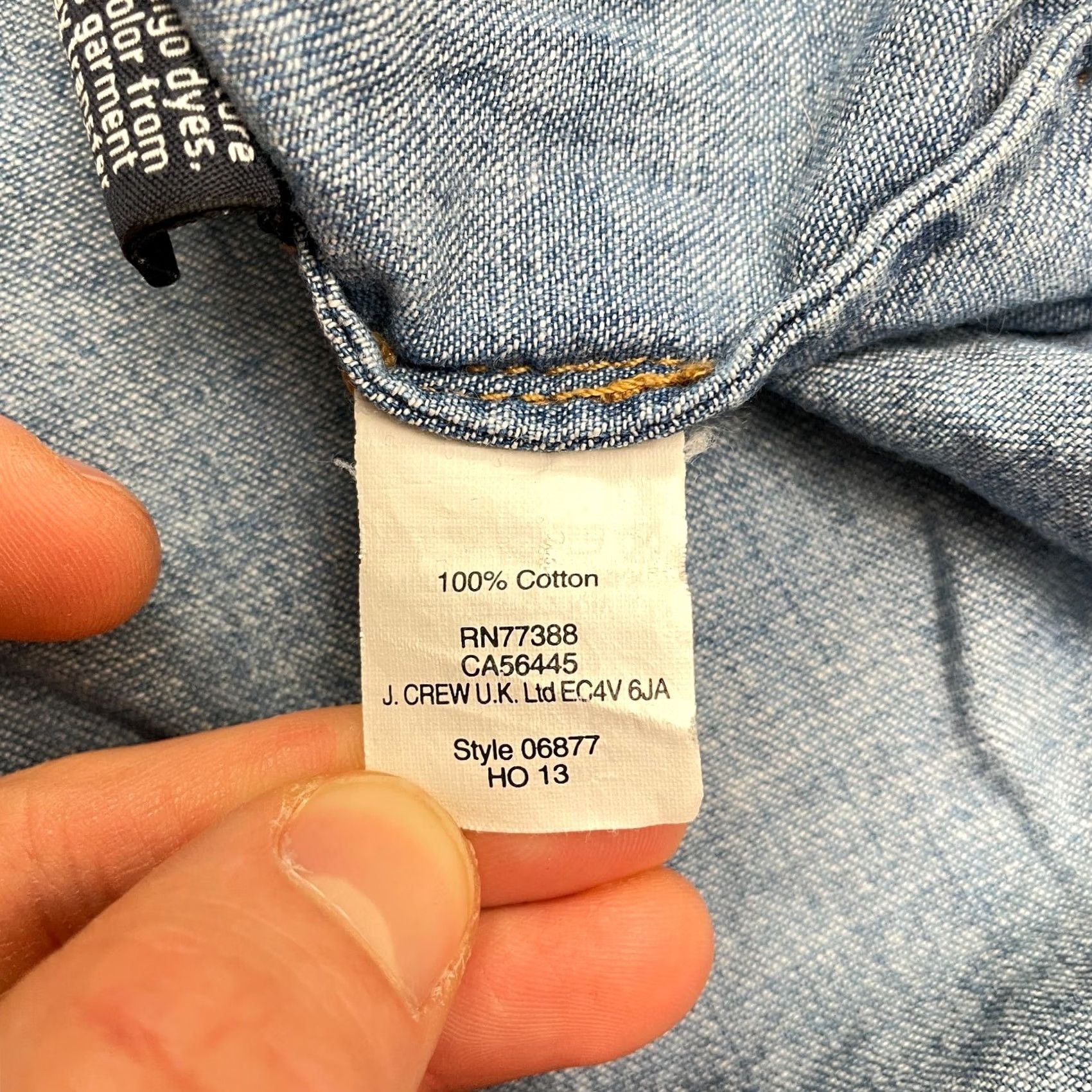 J.Crew J.Crew Button-Up Shirt Women 00 Blue Chambray Cotton Classic Popover Casual Shirt Women Size XXS / US 00 / IT 34 - 6 Thumbnail