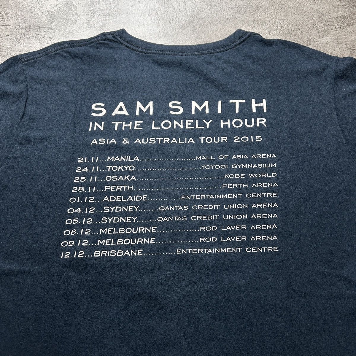 Band Tees × Gildan Sam Smith Tour 2015 Size US L / EU 52-54 / 3 - 3 Thumbnail