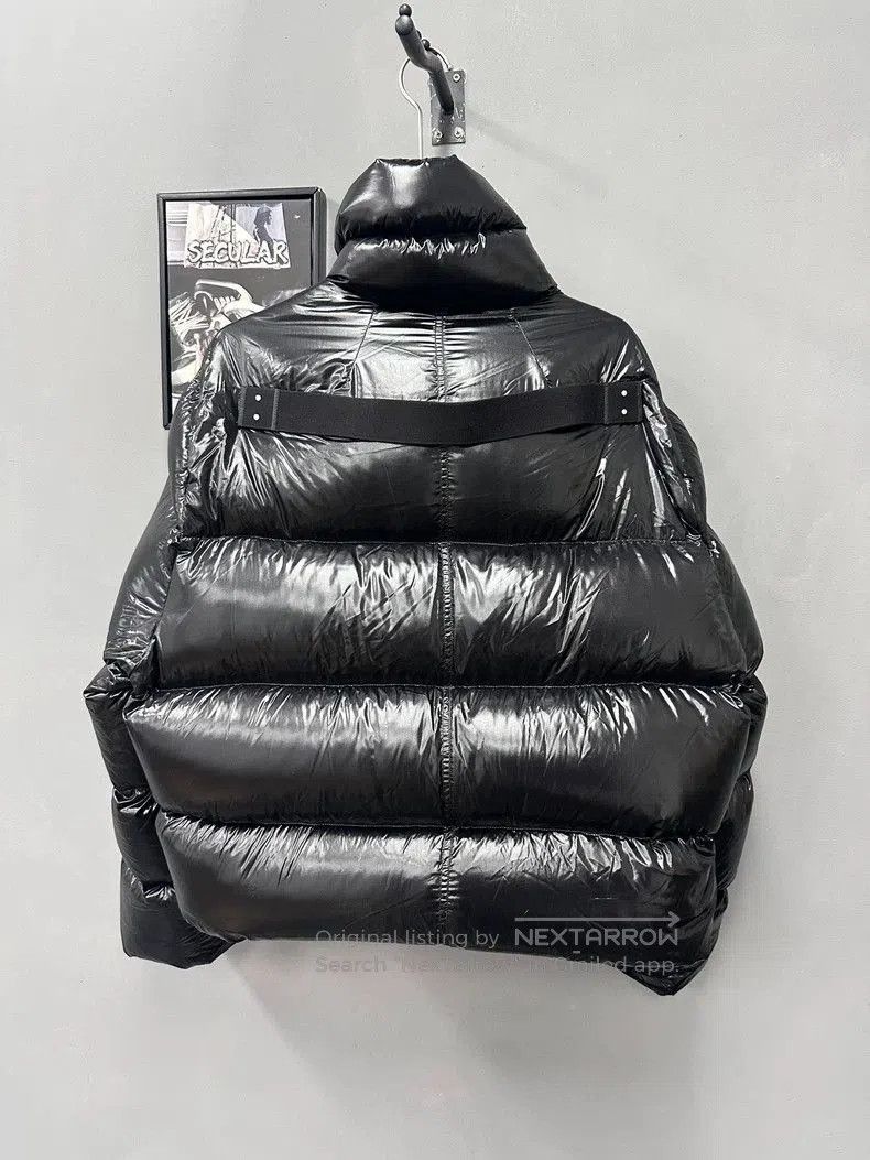 Rick Owens Rick Owens 24FW Shiny Black Down Jacket. Size US S / EU 44-46 / 1 - 3 Thumbnail