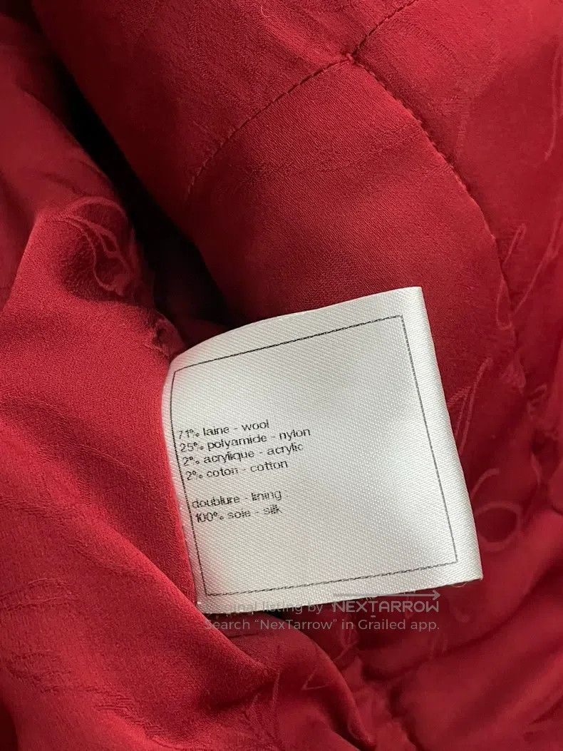 Chanel Chanel Red Dallas series snowflake beef "pork belly" five- Size XS / US 0-2 / IT 36-38 - 9 Thumbnail