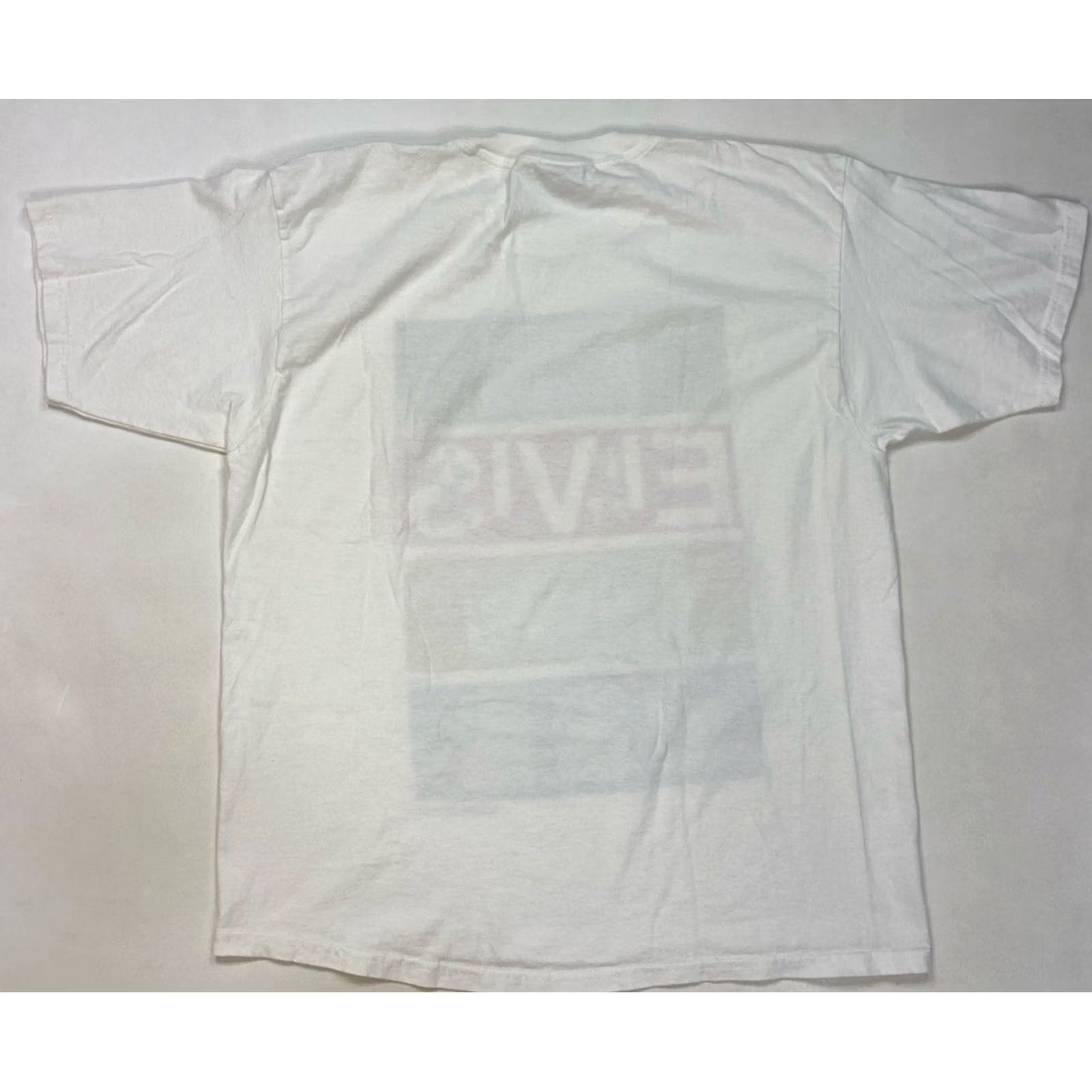 Gildan VINTAGE Elvis Presley Graphic T-shirt Men XL White Short Sleeve Music 90s Size US XL / EU 56 / 4 - 4 Thumbnail