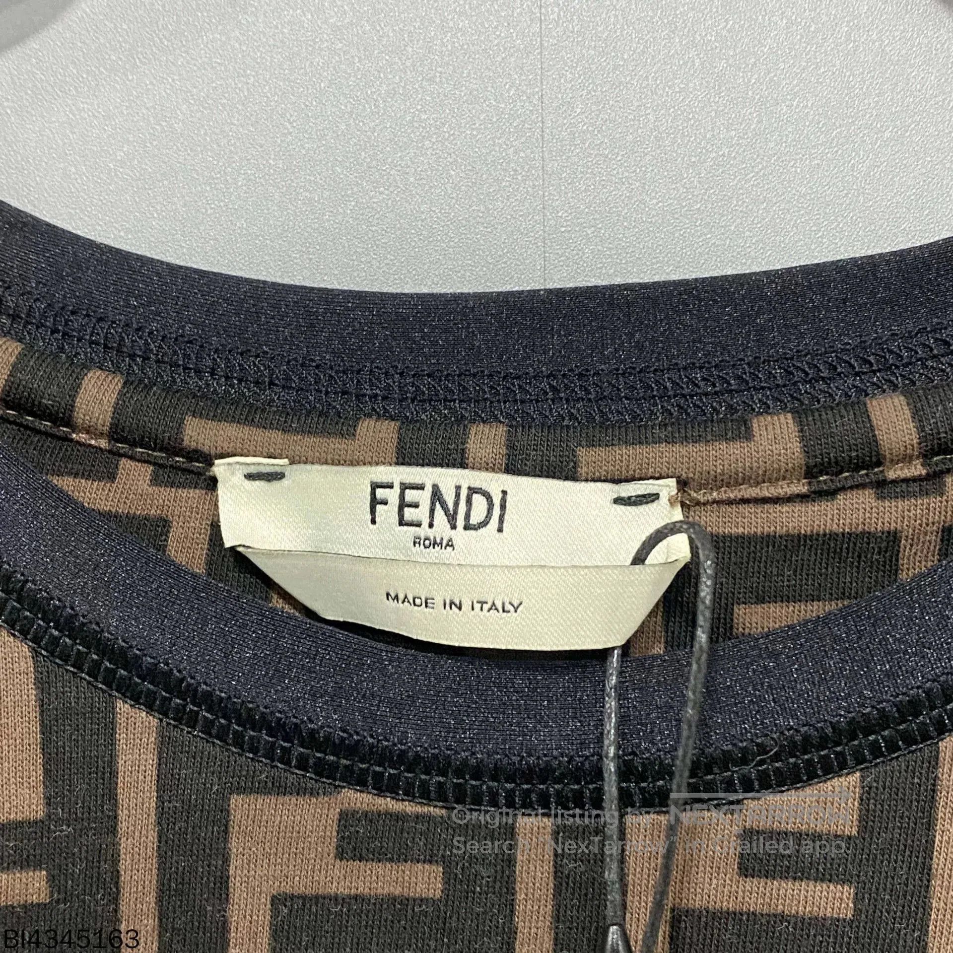 Fendi Fendi Double F Logo Sash Short Sleeve. Size US M / EU 48-50 / 2 - 4 Thumbnail