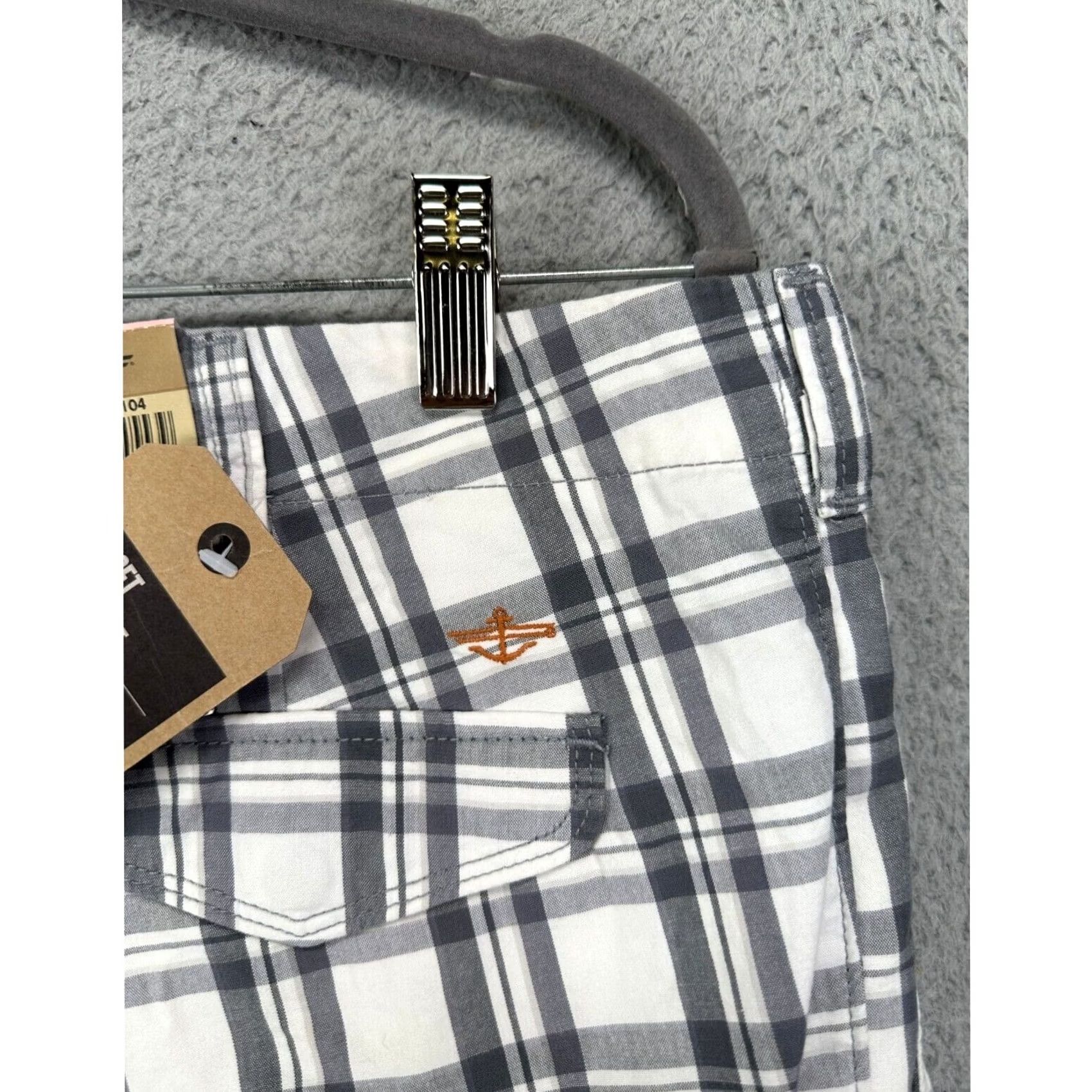Dockers Dockers Shorts Cargo Mens 40 White Plaid Classic Fit Khaki Chino NEW Size US 40 / EU 56 - 7 Thumbnail