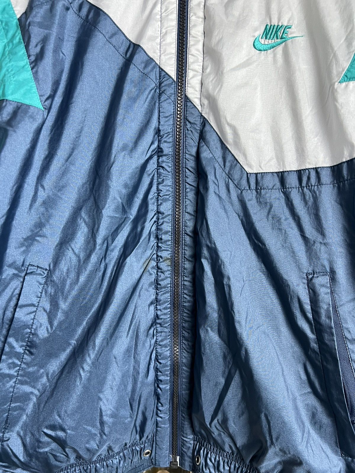 Nike × Vintage Vintage 80s Nike Premier zip sweatshirt track jacket S retro Size US S / EU 44-46 / 1 - 6 Thumbnail