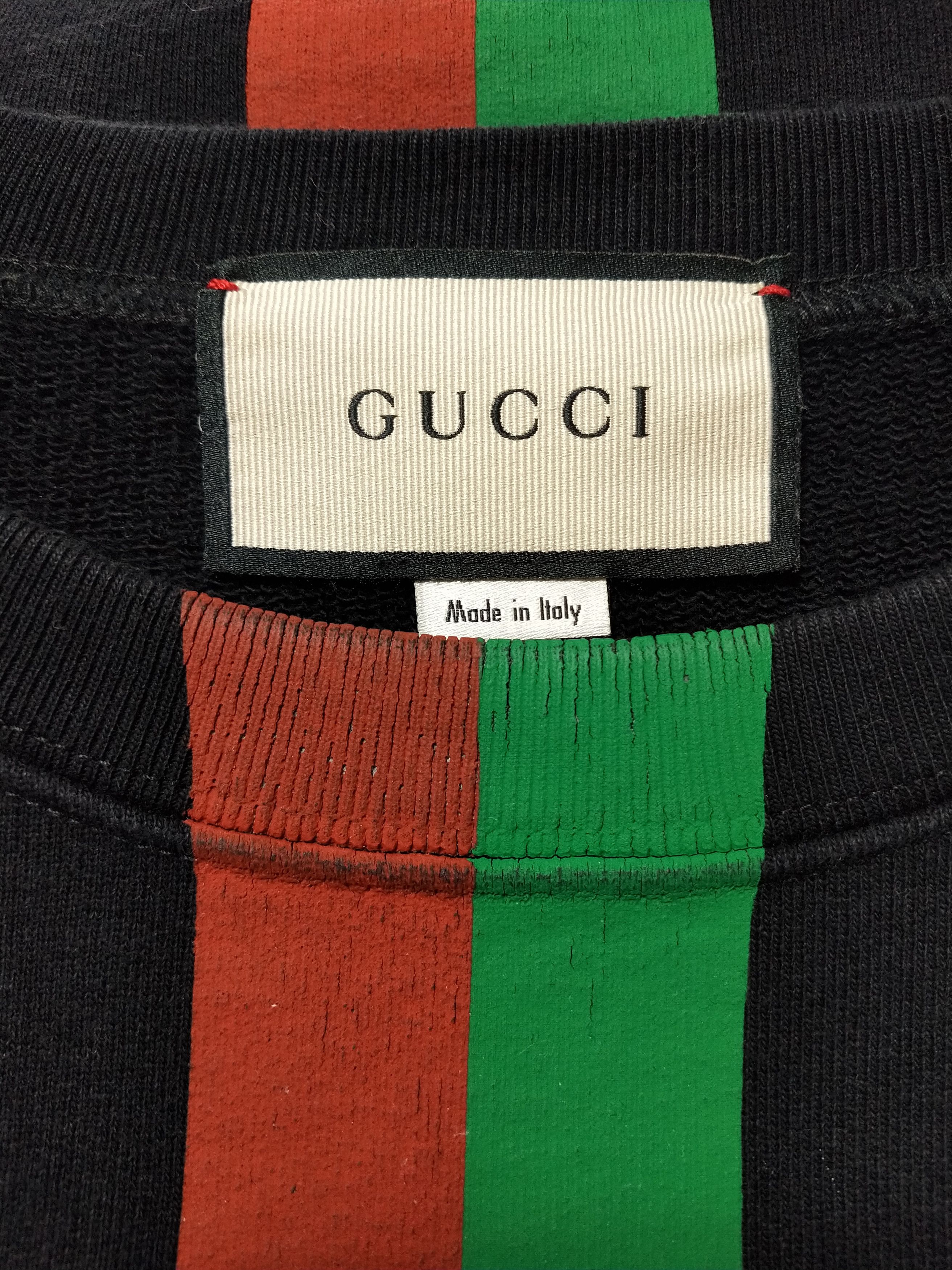 Gucci 'Not Fake' Sweatshirt Size US M / EU 48-50 / 2 - 4 Thumbnail
