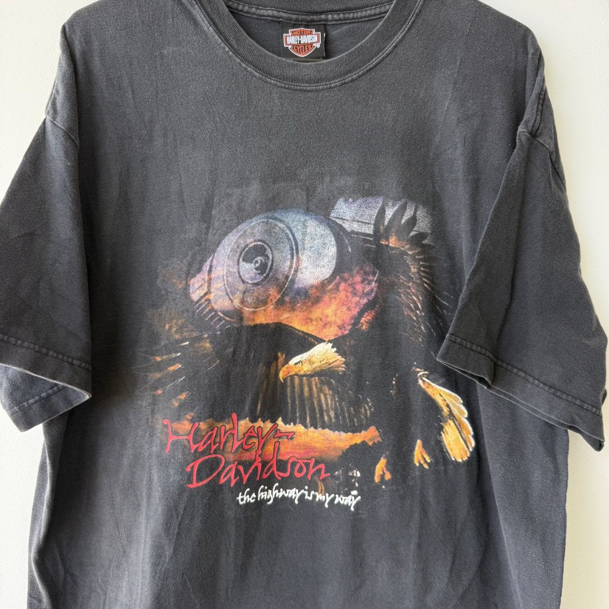 Harley Davidson Vintage Harley-Davidson Graphic T-Shirt Size US XL / EU 56 / 4 - 2 Thumbnail