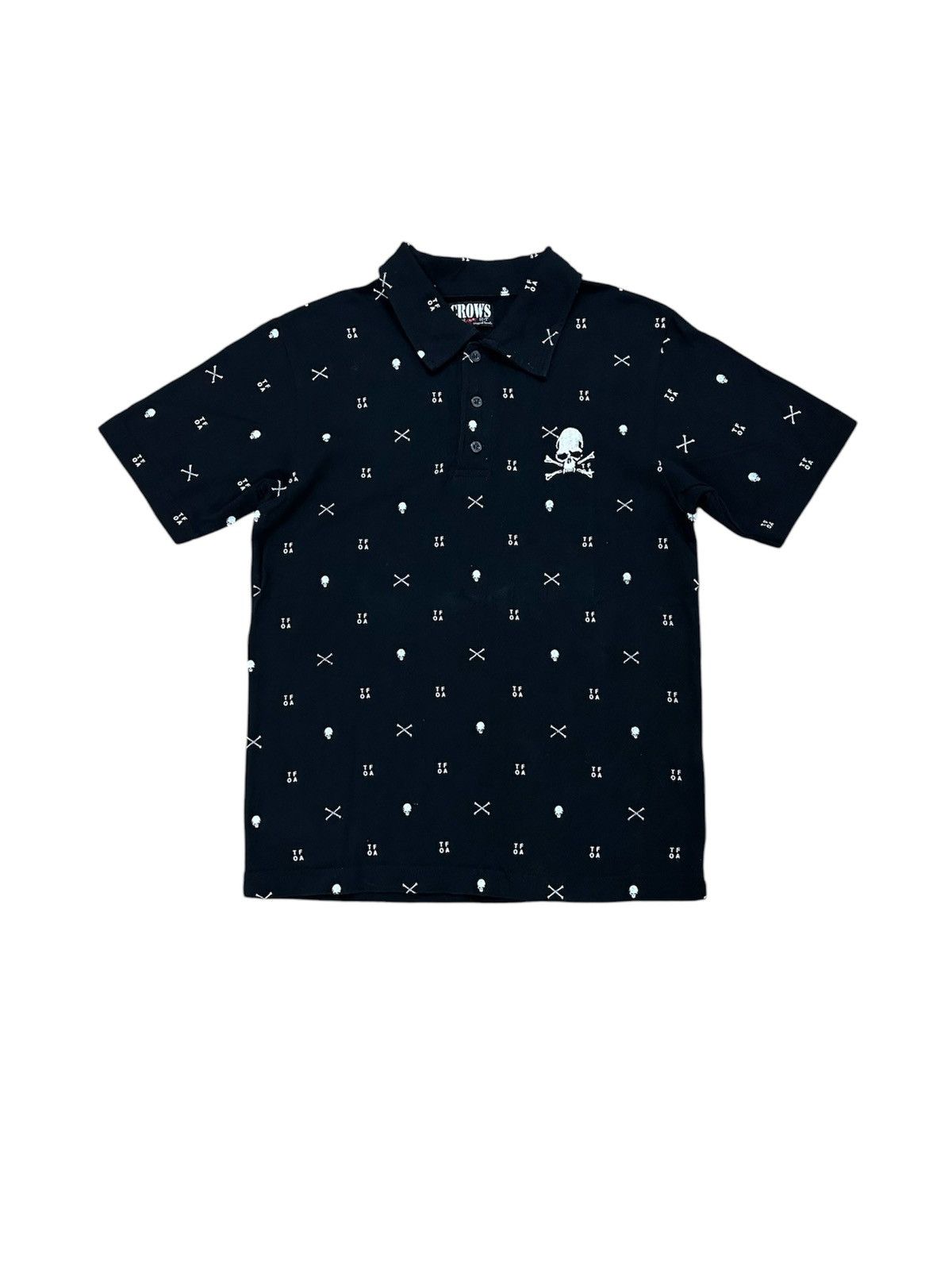 Buzz Rickson's × Japanese Brand × Vintage Rare Crows x WORST T.F.O.A Hiroshi Takahashi Polo Shirt Size US S / EU 44-46 / 1 - 1 Thumbnail