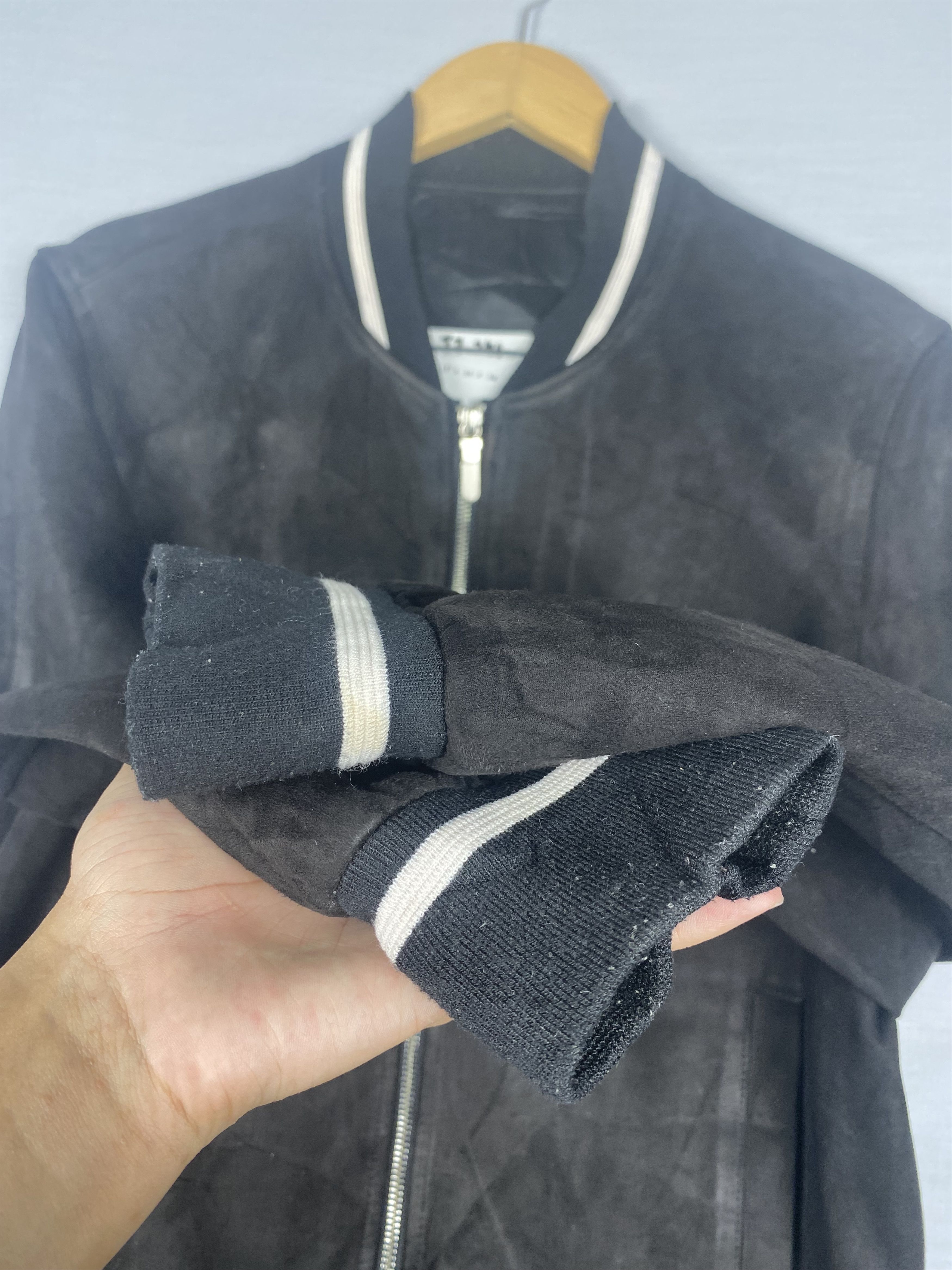 Japanese Brand Vintage Japanese Wool Zip Up Wool Bomber Jacket Size US M / EU 48-50 / 2 - 5 Thumbnail