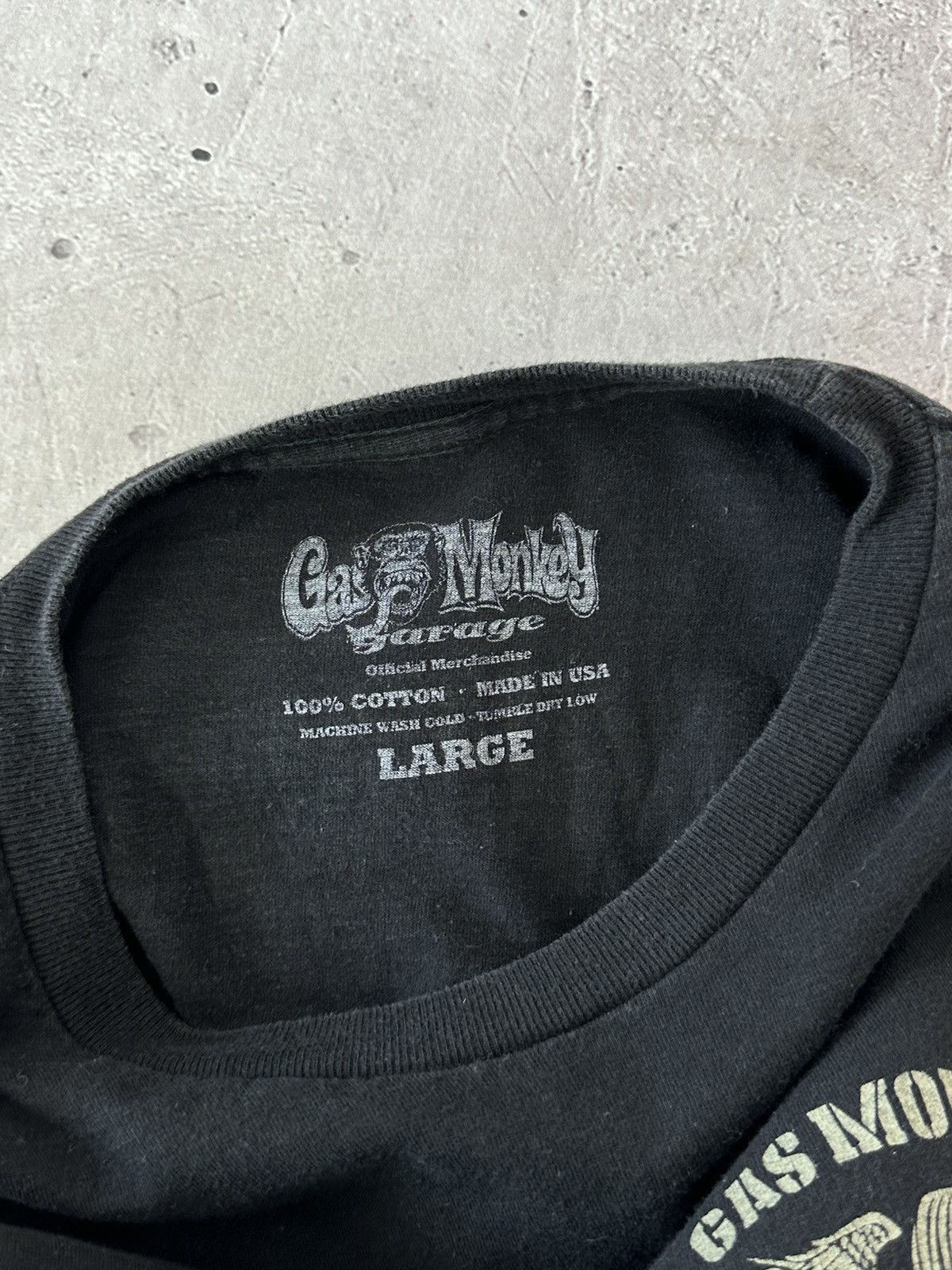 Vintage Vintage Gas Monkey Garage Made in USA Long Sleeve Size US L / EU 52-54 / 3 - 7 Thumbnail