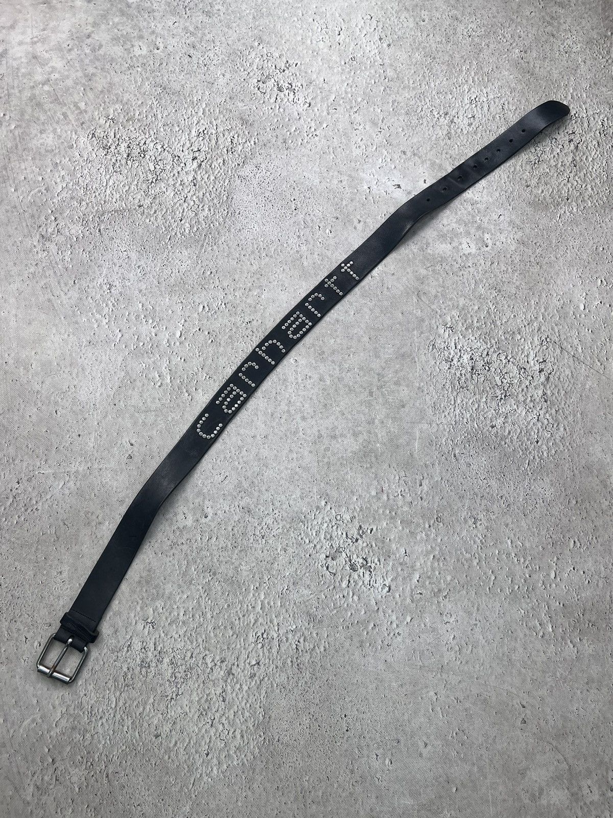 Carhartt × Vintage VINTAGE Y2K METAL LOGO CARHARTT LEATHER BELT Size 34 - 9 Thumbnail