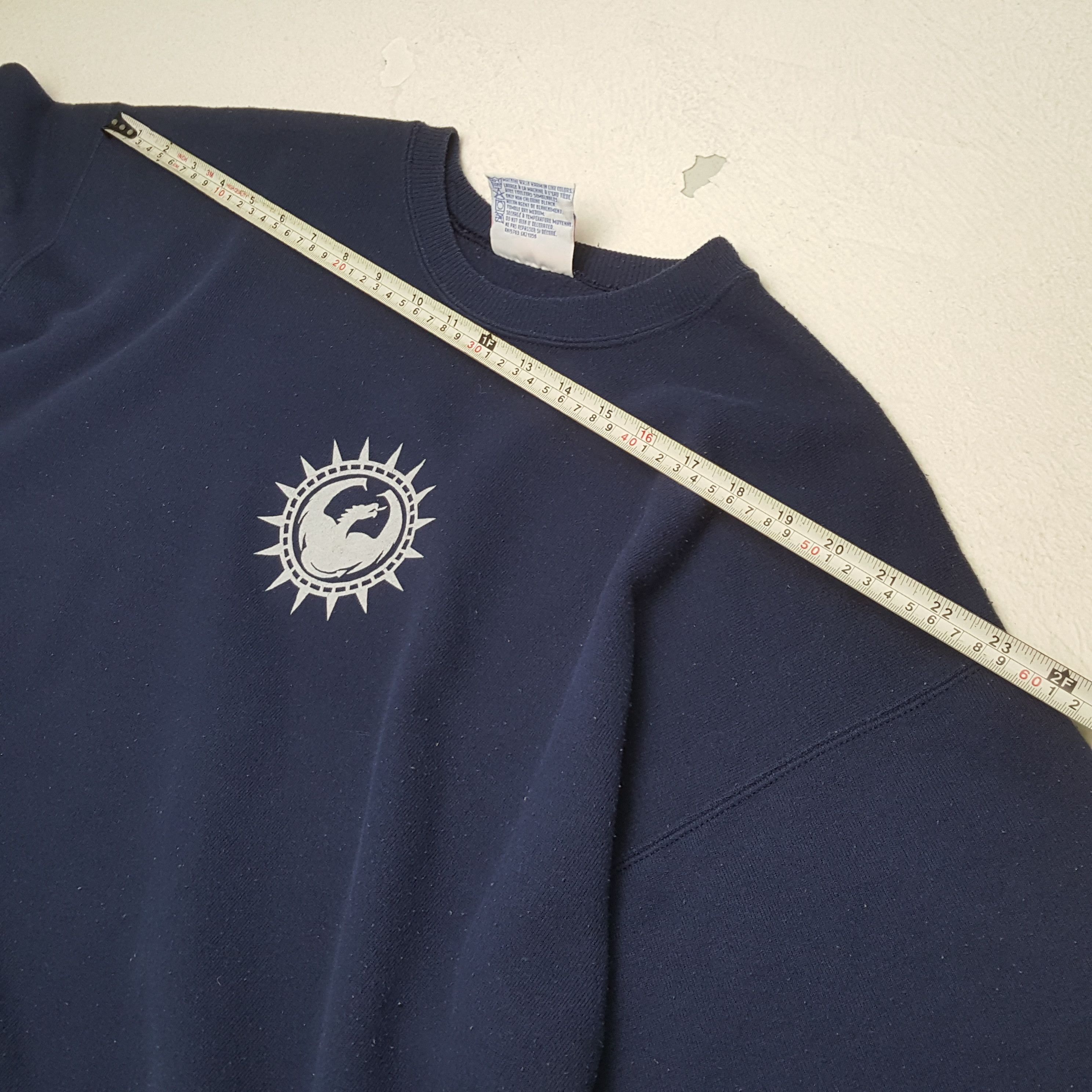 Vintage DRAGON OPTICAL Skater Style Vintage Sweatshirt Size US L / EU 52-54 / 3 - 5 Thumbnail