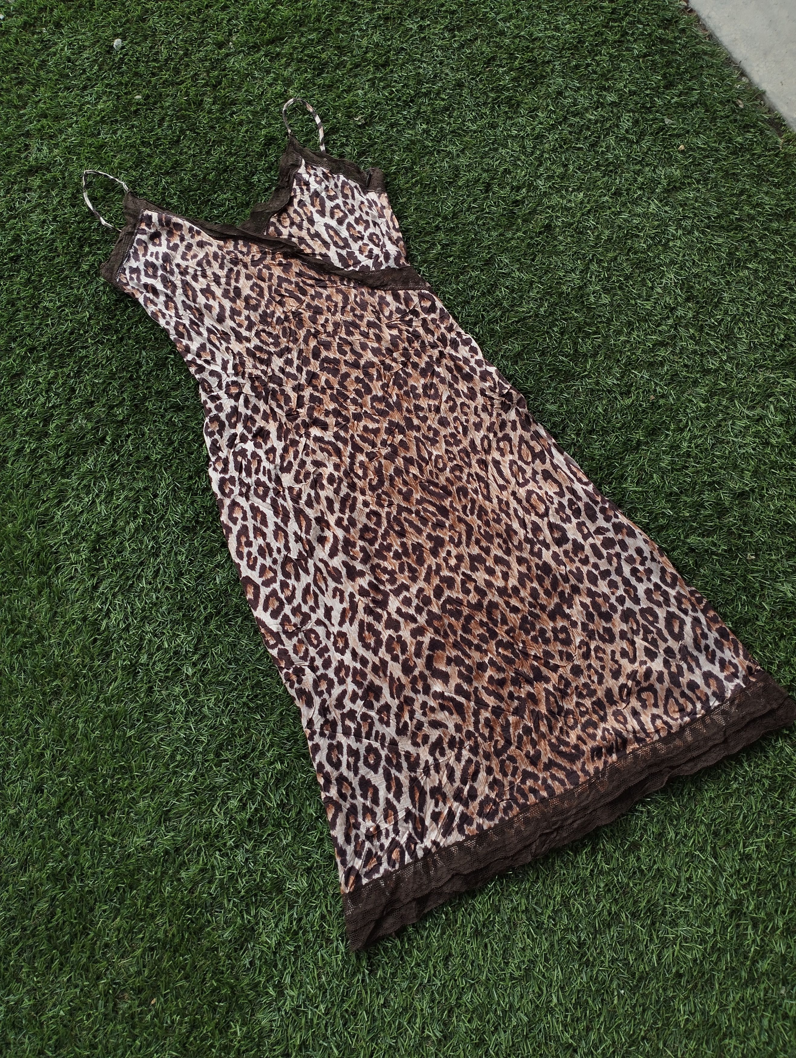 Dolce & Gabbana Dolce And Gabbana Leopard Print Viscose Dress Size XS / US 0-2 / IT 36-38 - 2 Thumbnail
