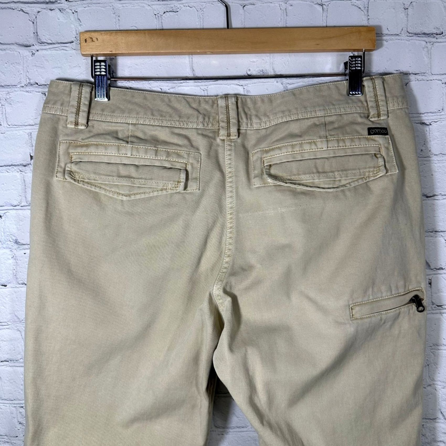 Gramicci Gramicci Mens Chino Pants Straight Leg Beige Cotton Twill 35x31 Hiking Outdoor Workwear N/A Size US 35 - 7 Thumbnail