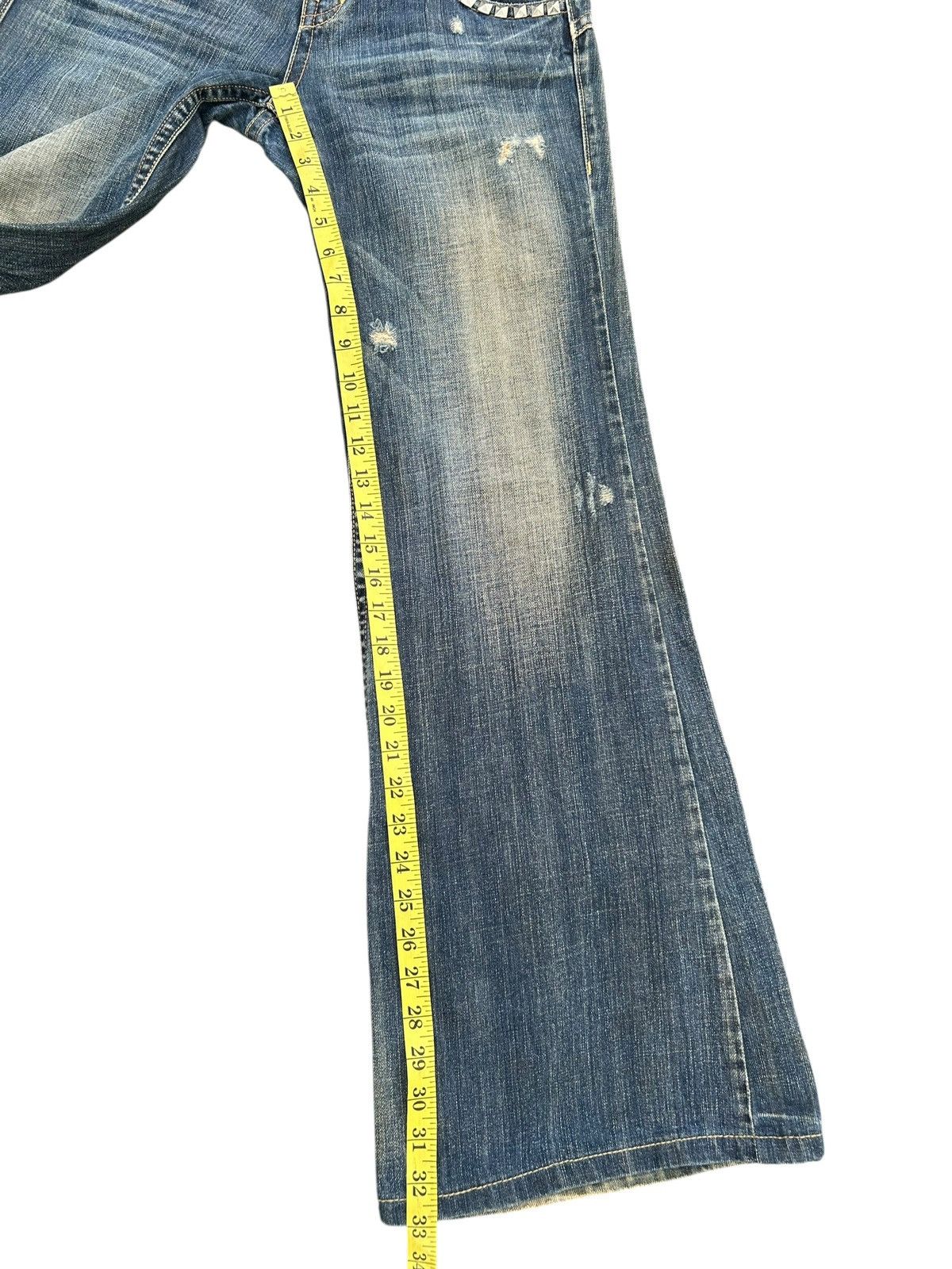 Kapital × Undercover × Vintage Flare Japanese Drive Jeans Sunfaded Denim Jeans Size US 31 - 23 Thumbnail