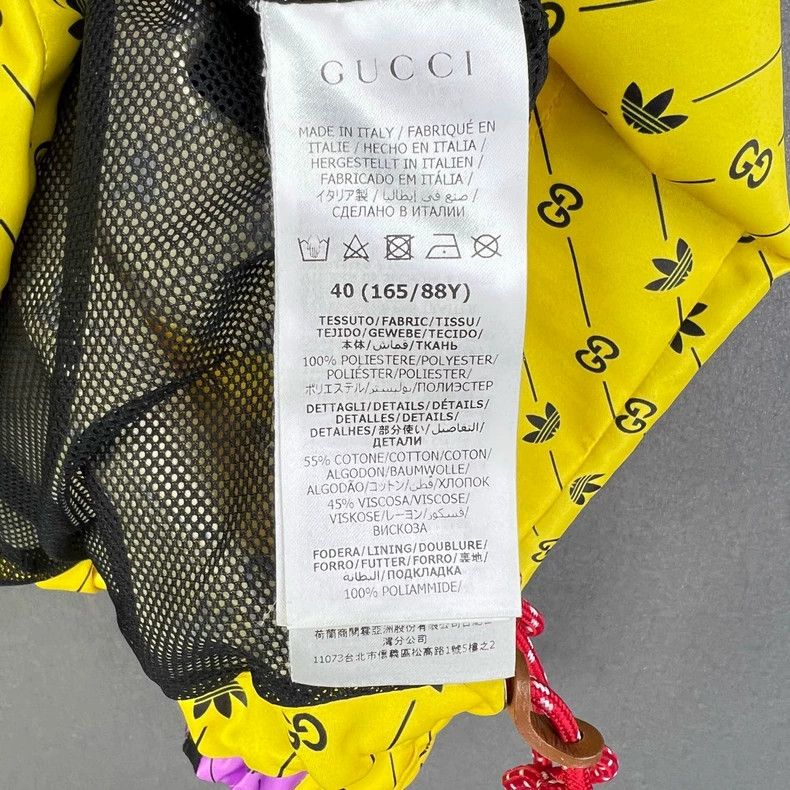 Gucci GucciClover co-branded full-print color-blocked bomber jack Size US S / EU 44-46 / 1 - 4 Thumbnail