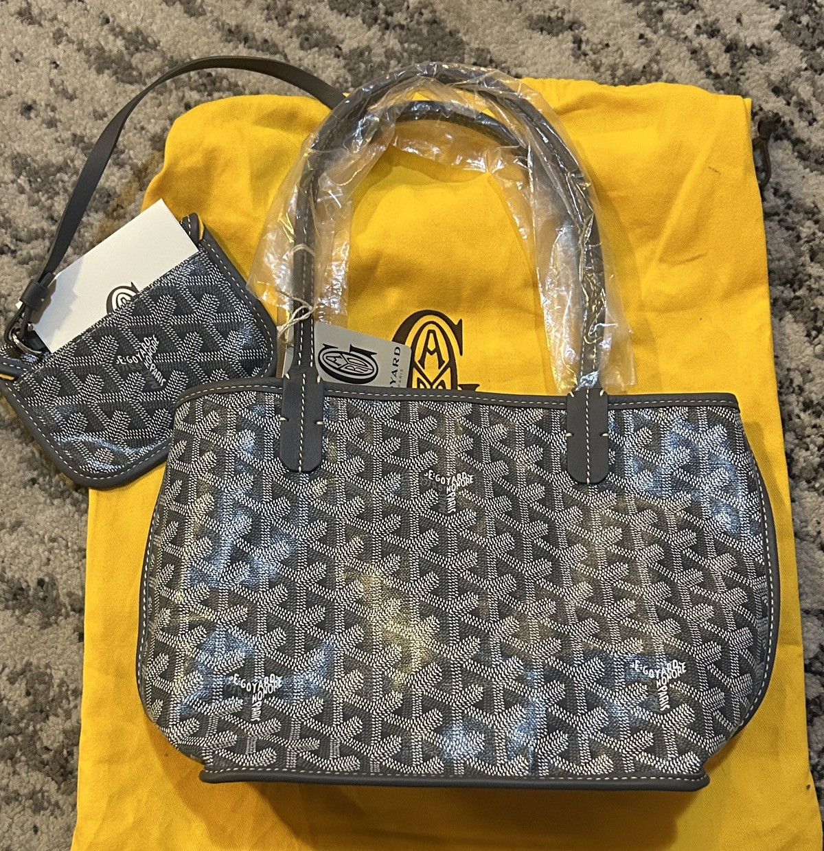 Goyard Goyard Sac Anjou Mini Double Side Tote Gray Multi Size ONE SIZE - 2 Thumbnail