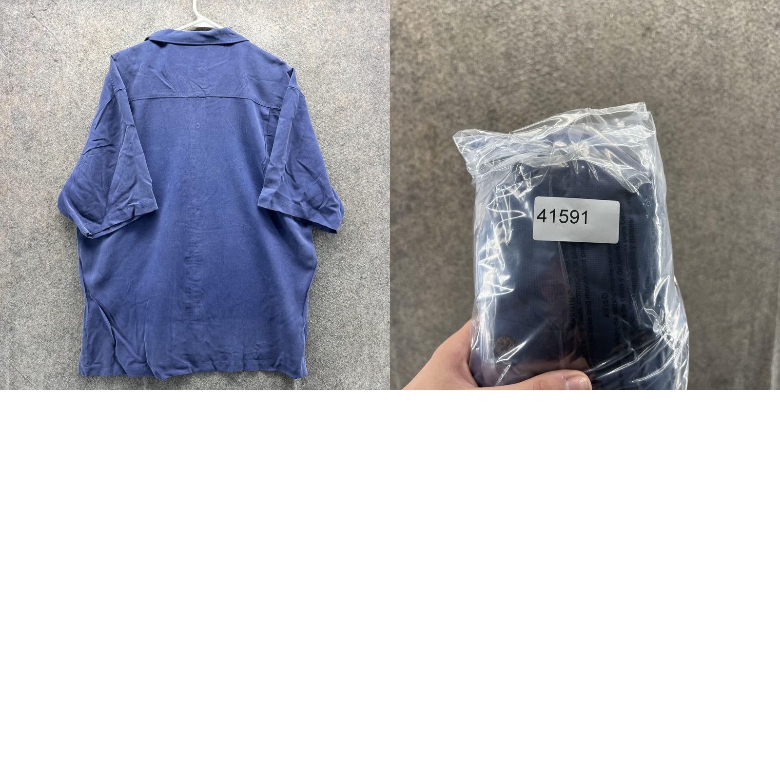 Tommy Bahama Tommy Bahama Shirt Mens XL Blue Silk Camp Short Sleeve Button Front Casual Vintage Size US XL / EU 56 / 4 - 8 Thumbnail