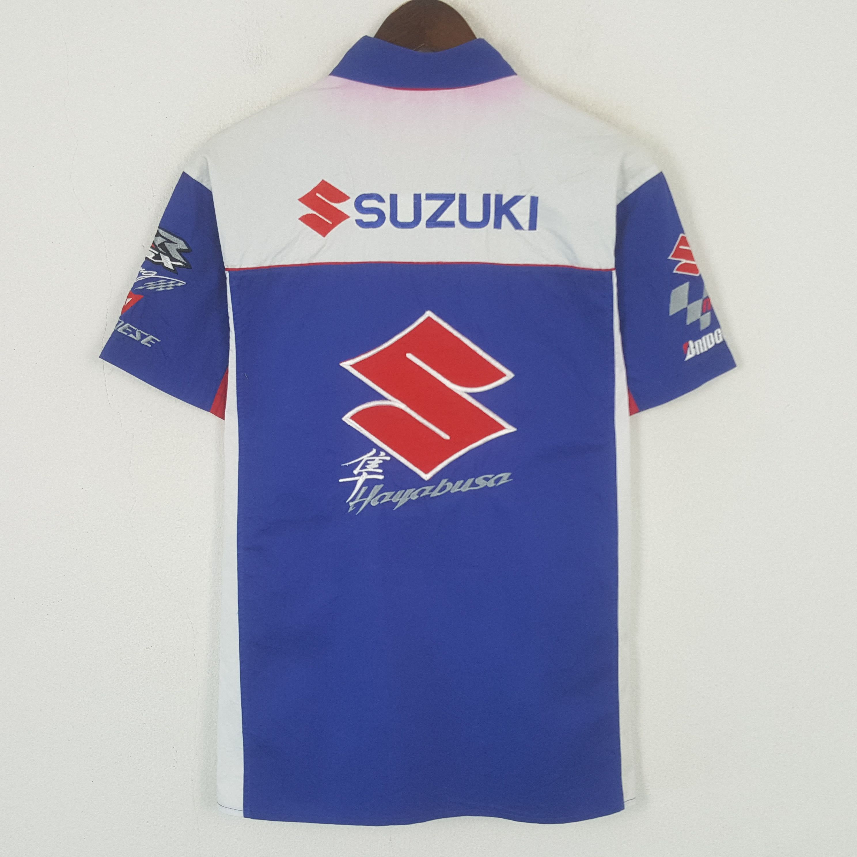 Moss Vintage Moss Sport Suzuki Worker Button Up Shirt Size US M / EU 48-50 / 2 - 3 Thumbnail