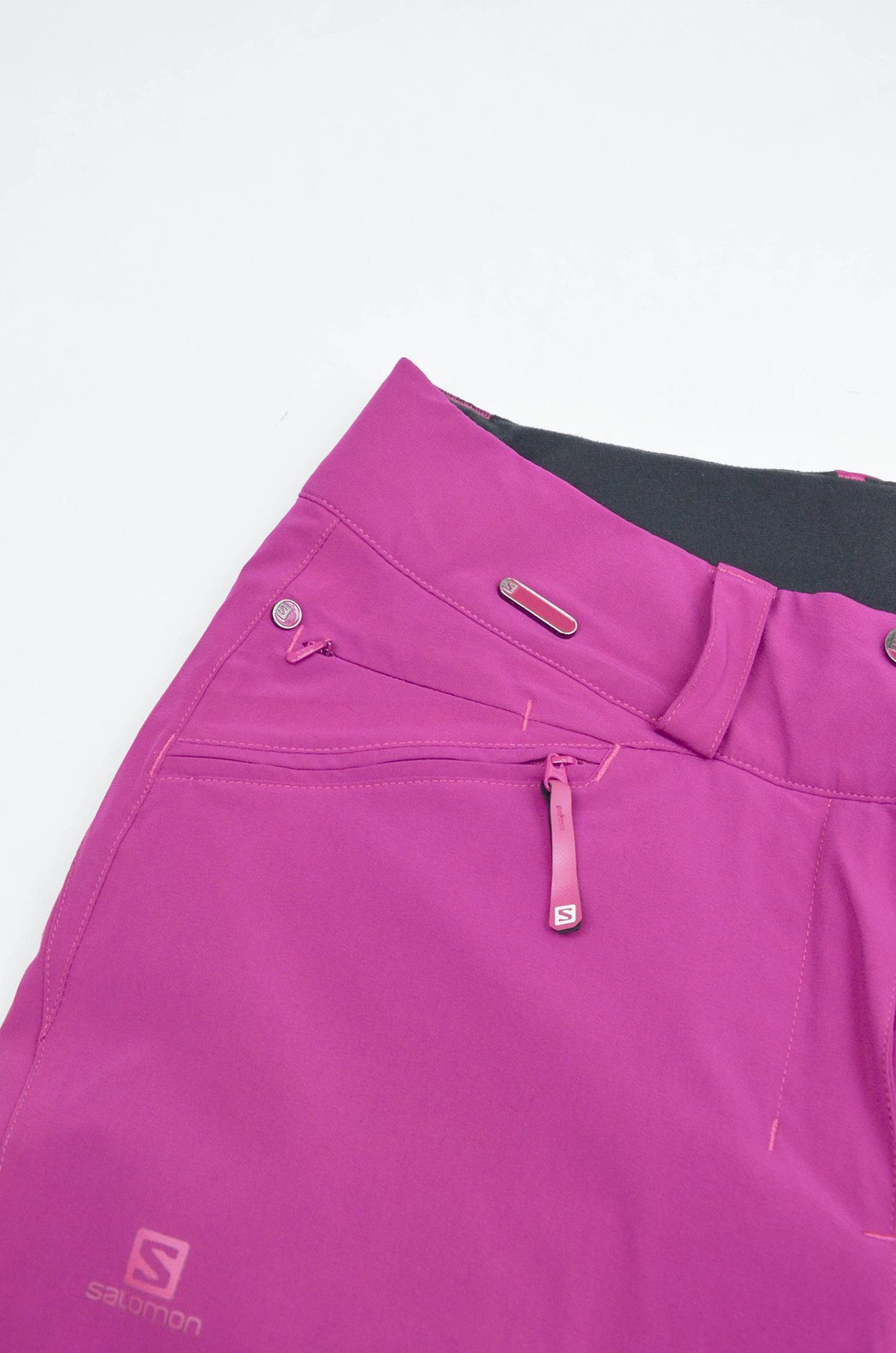 Salomon Salomon ClimaPro Ski Pants Magenta Waterproof Snow - Size S Size 30" / US 8 / IT 44 - 5 Thumbnail