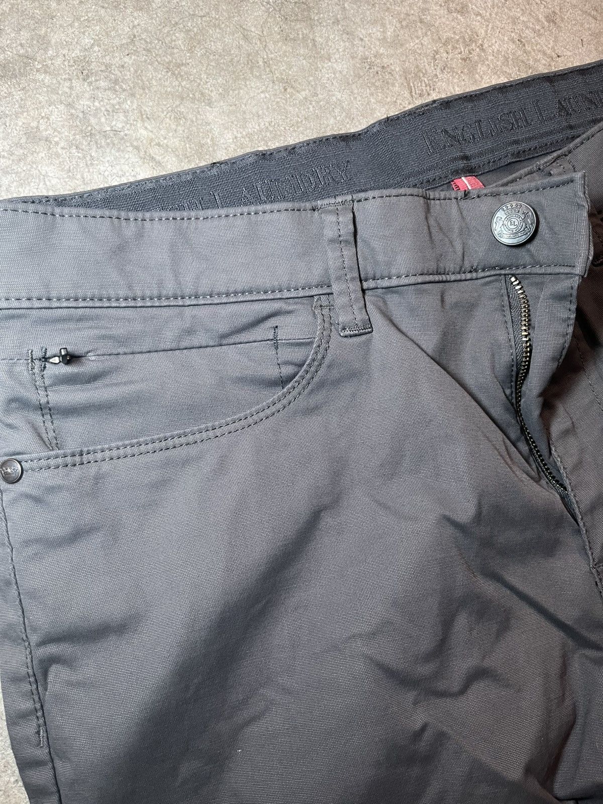 English Laundry English Laundry Straight Leg Men’s Cotton Charcoal Jeans 32 Size US 32 / EU 48 - 4 Thumbnail
