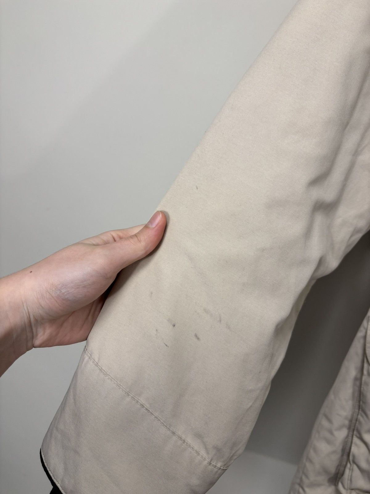 Canada Goose Canada Goode Trillium Women’s Beige Hooded Down Parka Jacket Size XS / US 0-2 / IT 36-38 - 11 Thumbnail