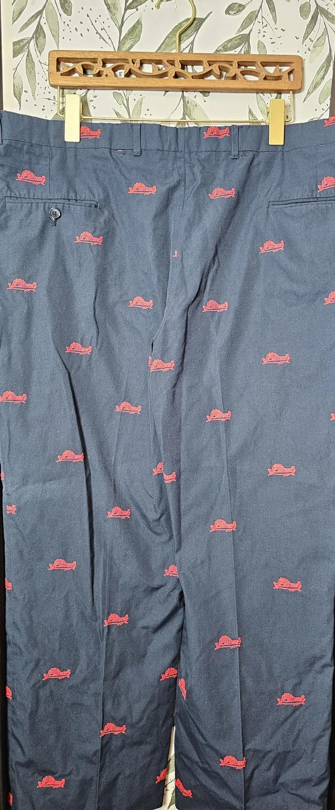 Other Wedgewood by Asher Pants Blue & Red Mens Size M Size US 32 / EU 48 - 6 Thumbnail
