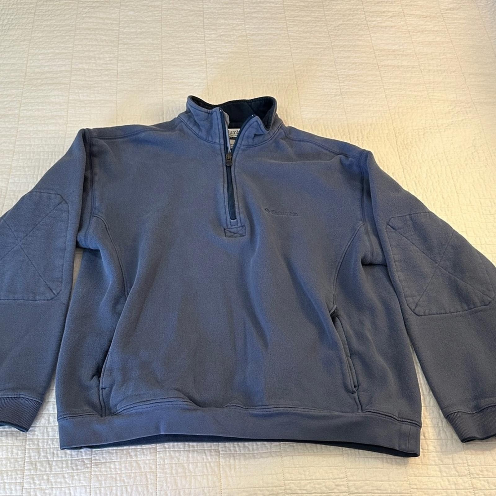 Columbia Columbia Large Pullover Sweatshirt Vintage Thick Quilted EUC Size US L / EU 52-54 / 3 - 1 Thumbnail