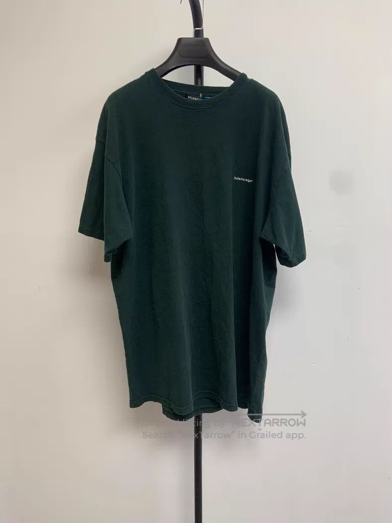 Balenciaga Balenciaga Letter printed round neck casual short-sleeve d Size US S / EU 44-46 / 1 - 1 Thumbnail