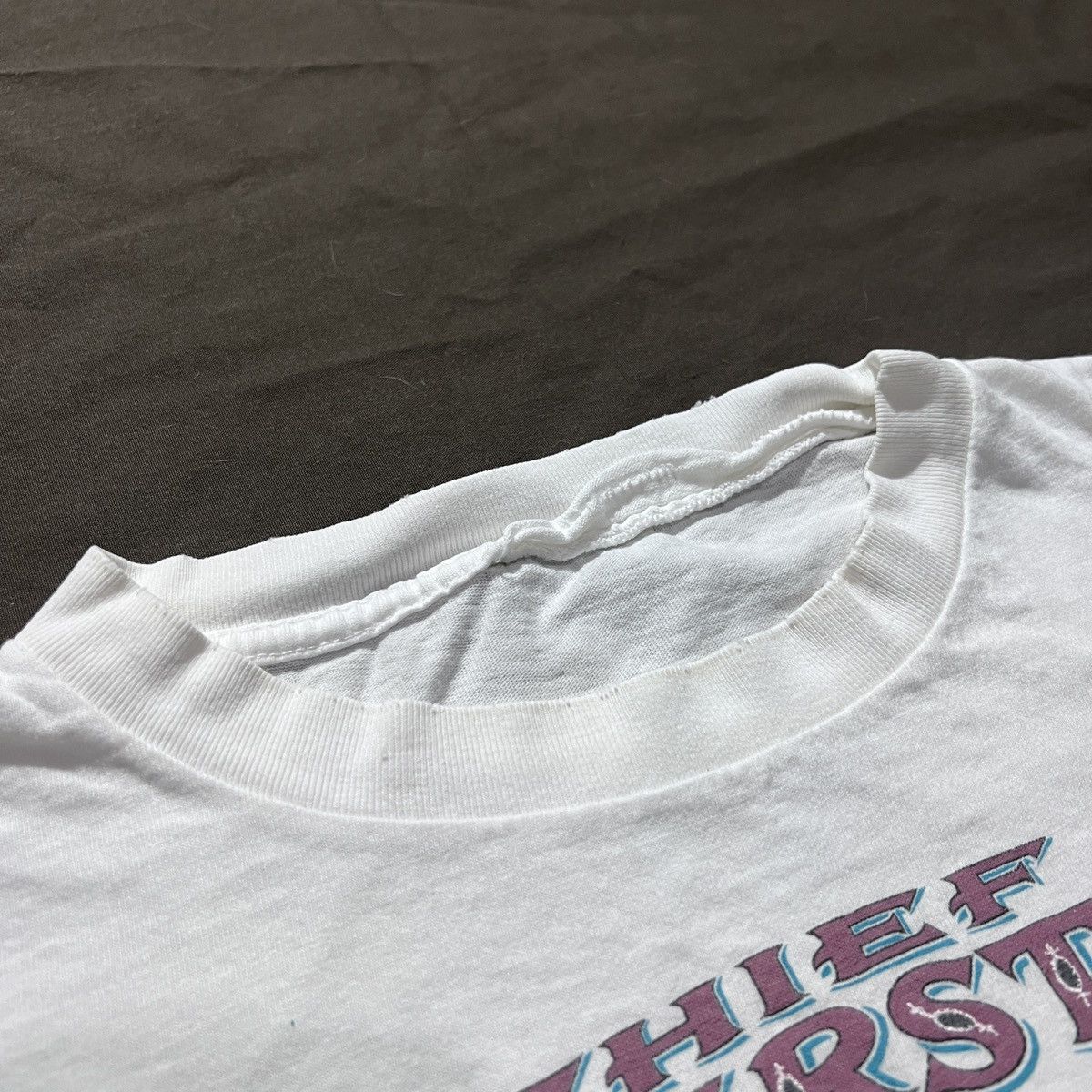 Vintage 90s Tribe of Judah Jesus God Holy Bible Living Epistles 2XL Size US XXL / EU 58 / 5 - 6 Thumbnail