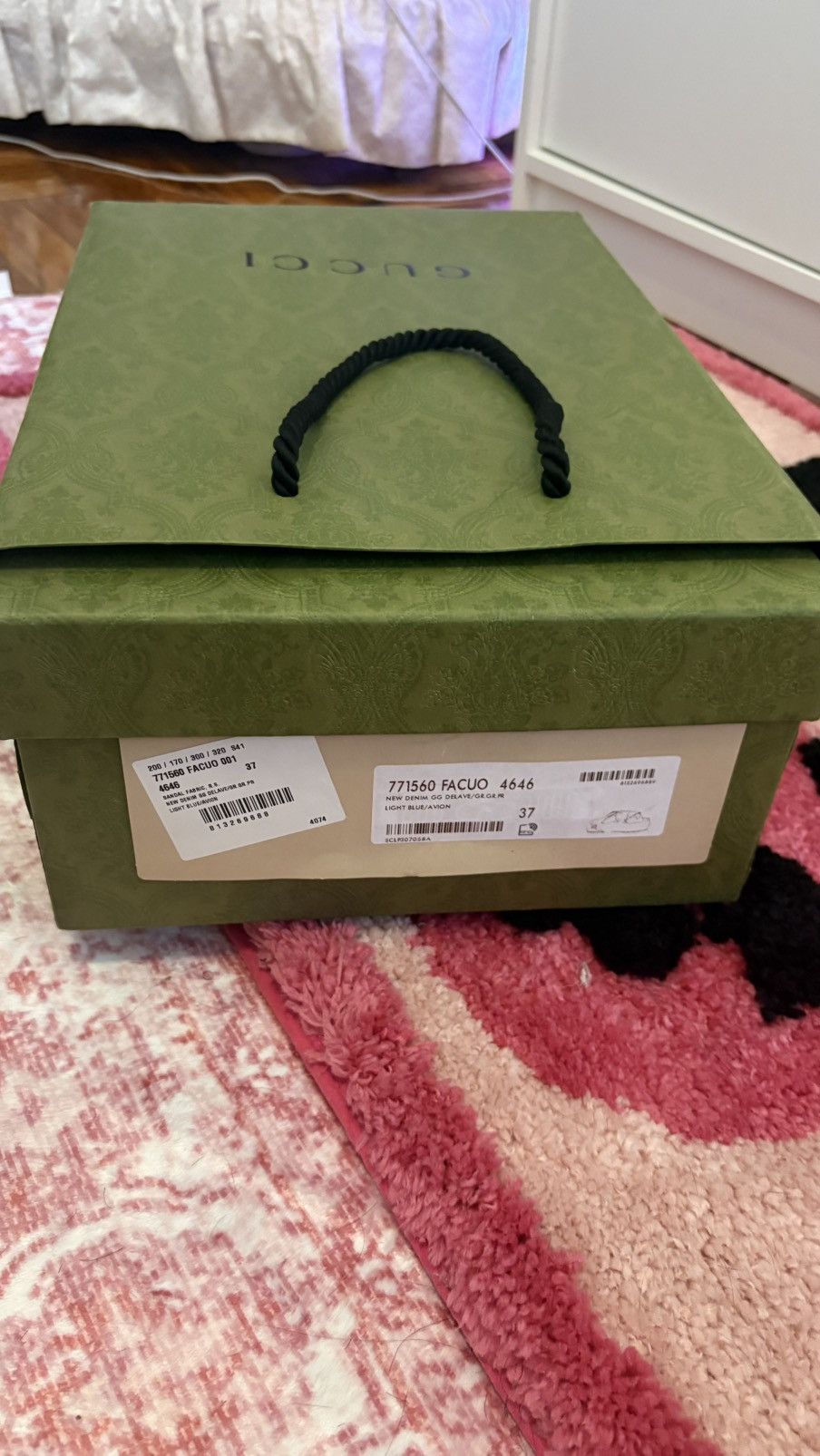 Gucci Gucci Denim Sandals Sz 37 Size US 7 / IT 37 - 6 Thumbnail