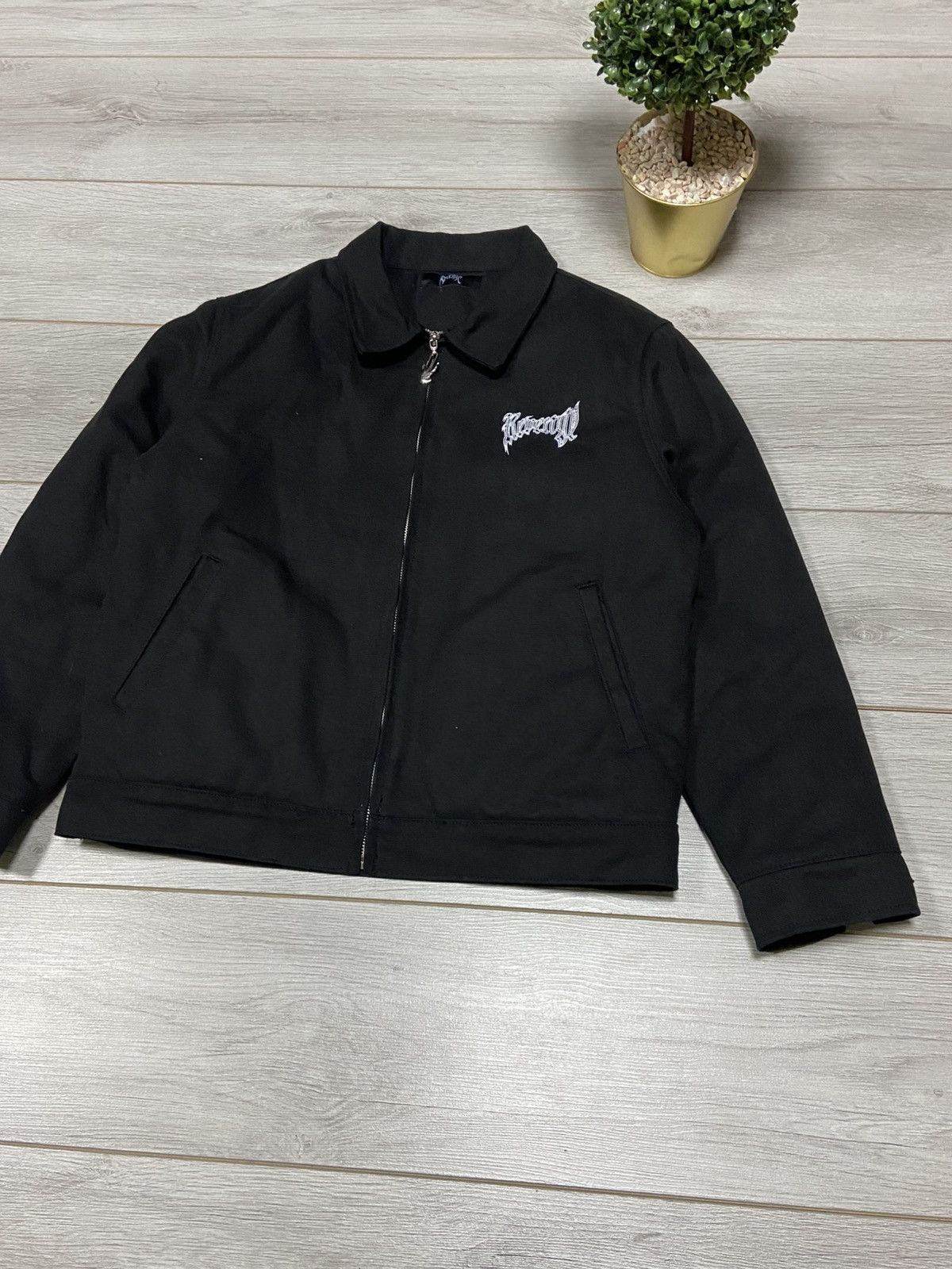 Revenge XXXTENTACION KILL WORK M JACKET BLACK big palm hand Size US M / EU 48-50 / 2 - 6 Thumbnail