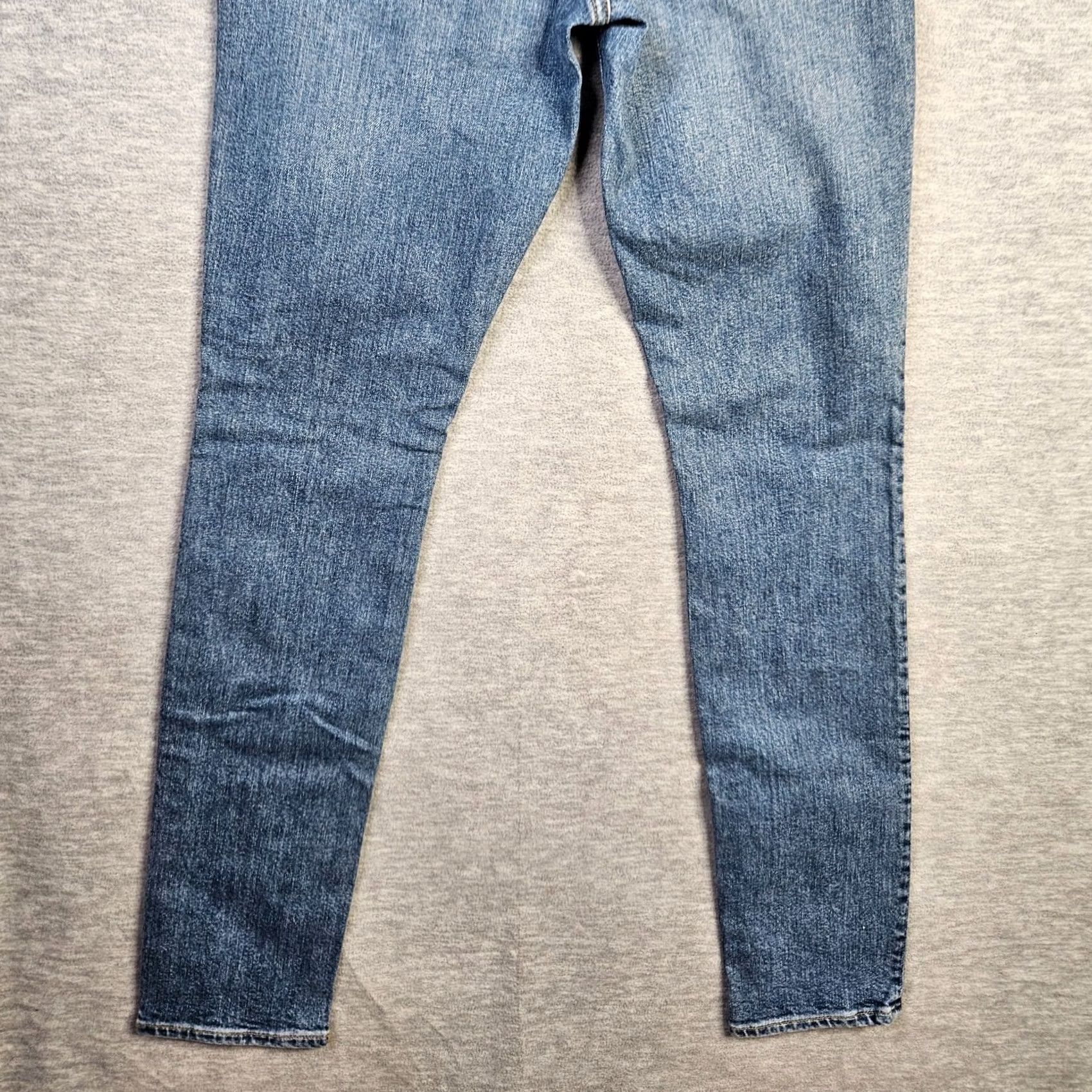 J.Crew J.CREW Jeans Slim Medium Wash 28x32 Denim Cotton 5-Pocket Tapered Belted Mens Regular Modern Preppy Size US 28 / EU 44 - 6 Thumbnail