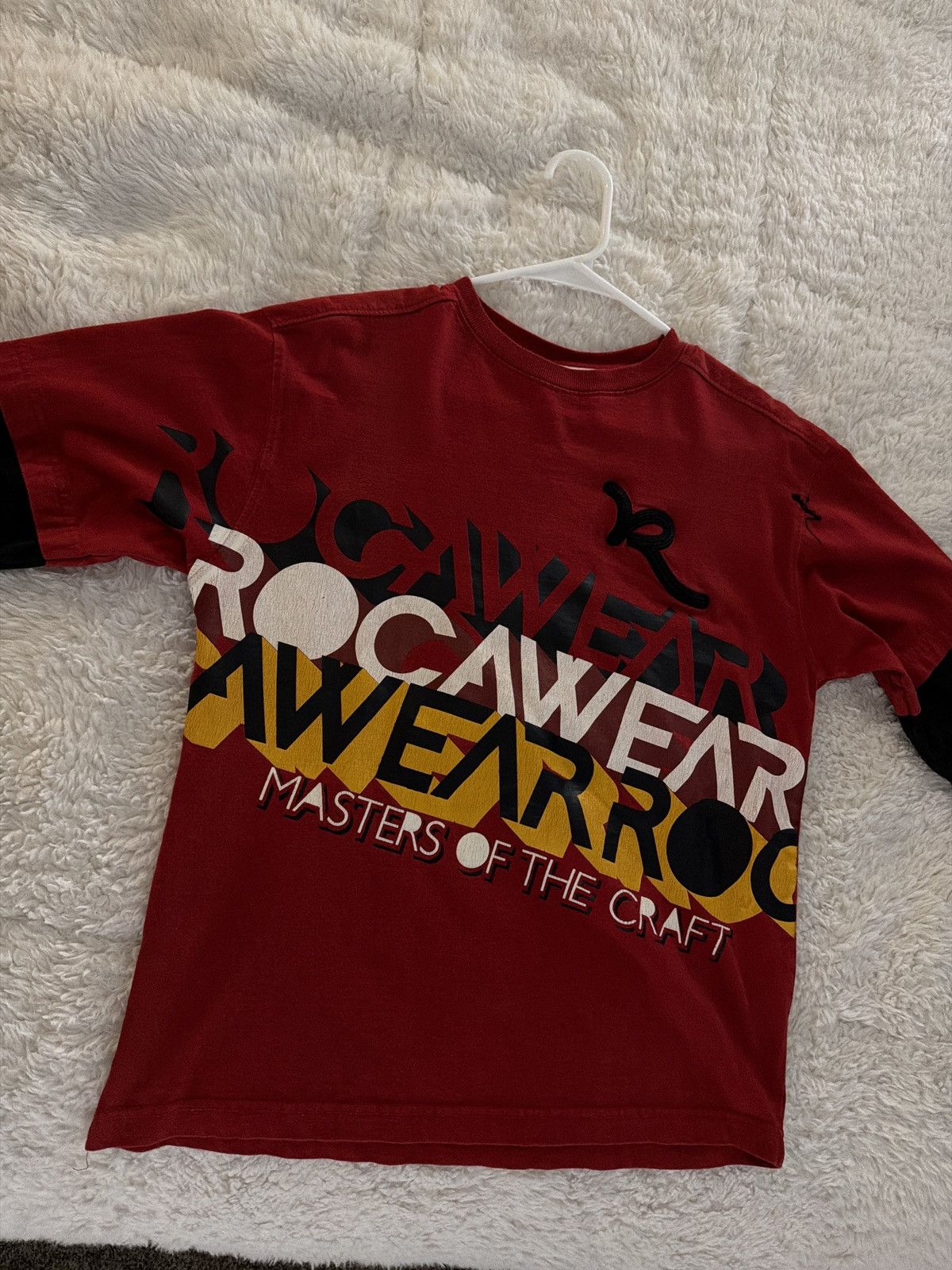 Rocawear vintage rocawear layered tee Size US M / EU 48-50 / 2 - 1 Thumbnail