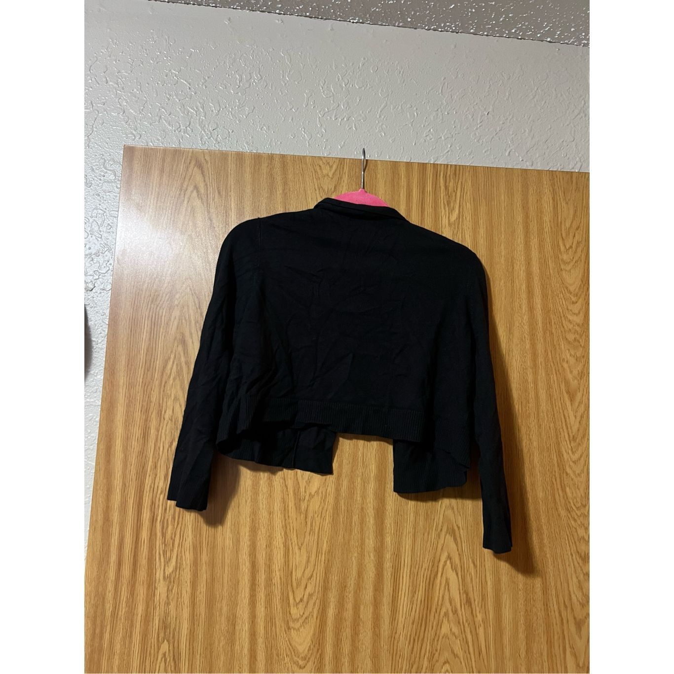 Calvin Klein Calvin Klein Black Open Front Cardigan Woman’s Size XL Size XL / US 12-14 / IT 48-50 - 7 Thumbnail