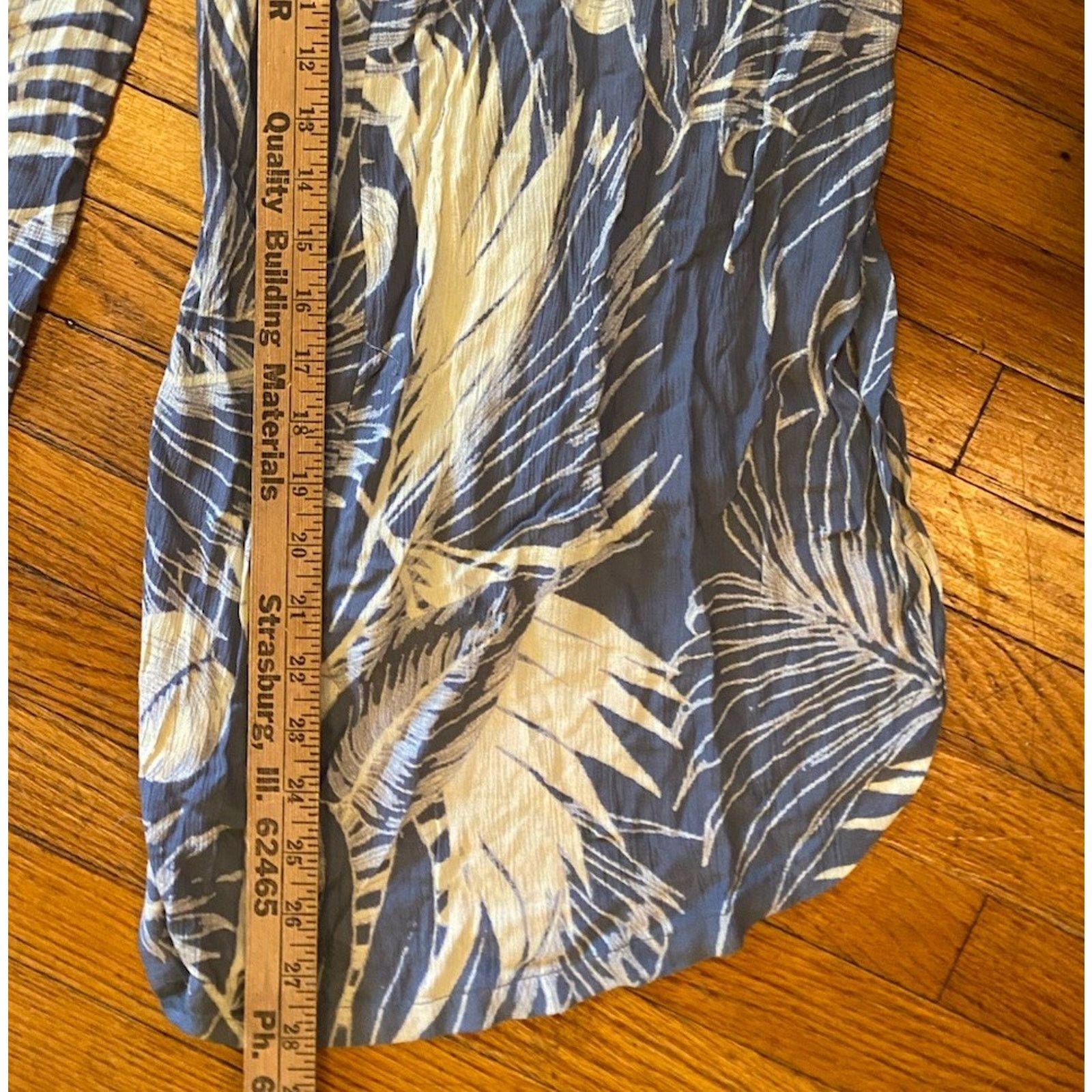 O'Neill O’Neill Jumper Palm Wide Leg Split Leg Jumpsuit Small Pocket Size 28" / US 6 / IT 42 - 10 Thumbnail