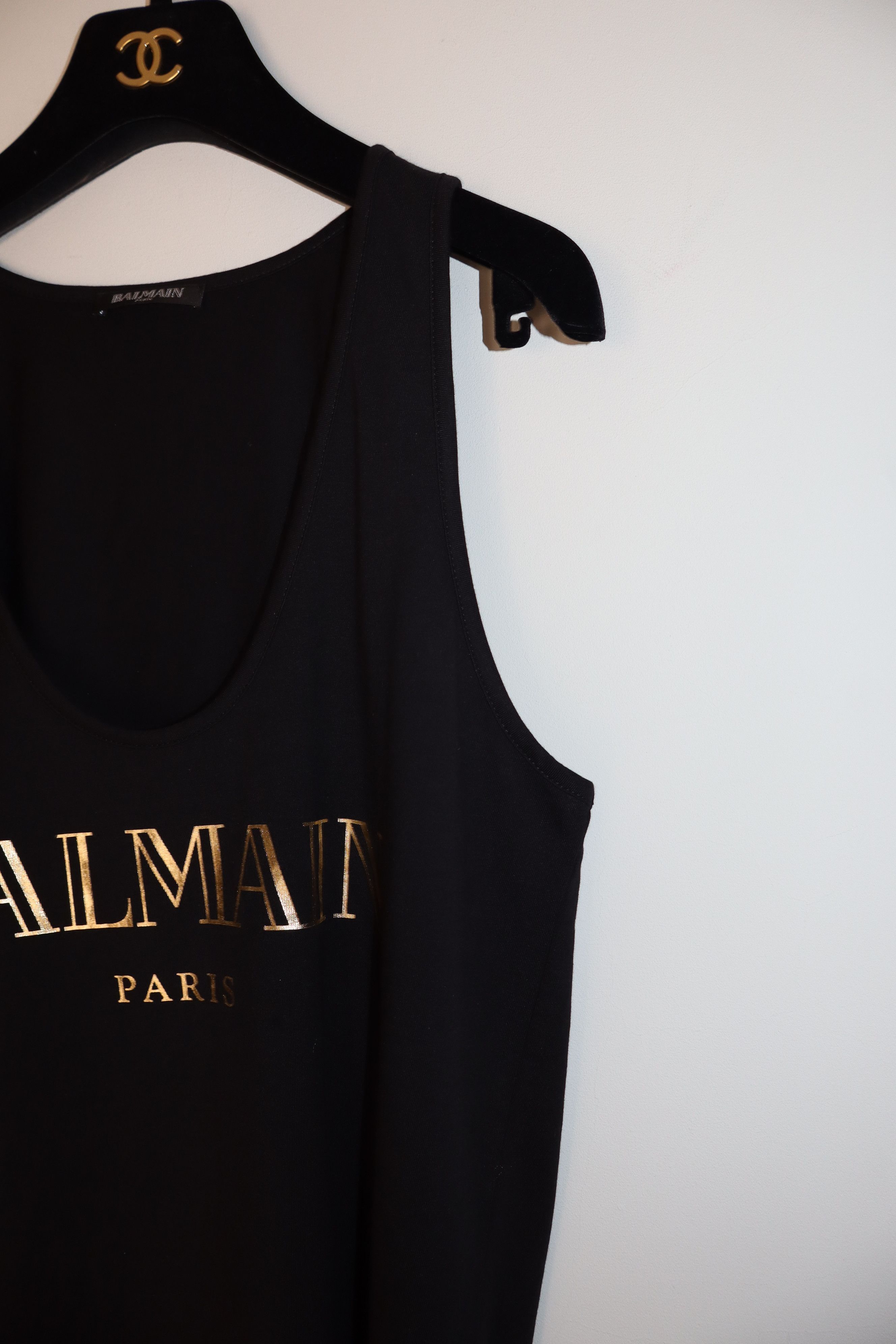 Balmain Logo print tanktop Size M / US 6-8 / IT 42-44 - 2 Thumbnail