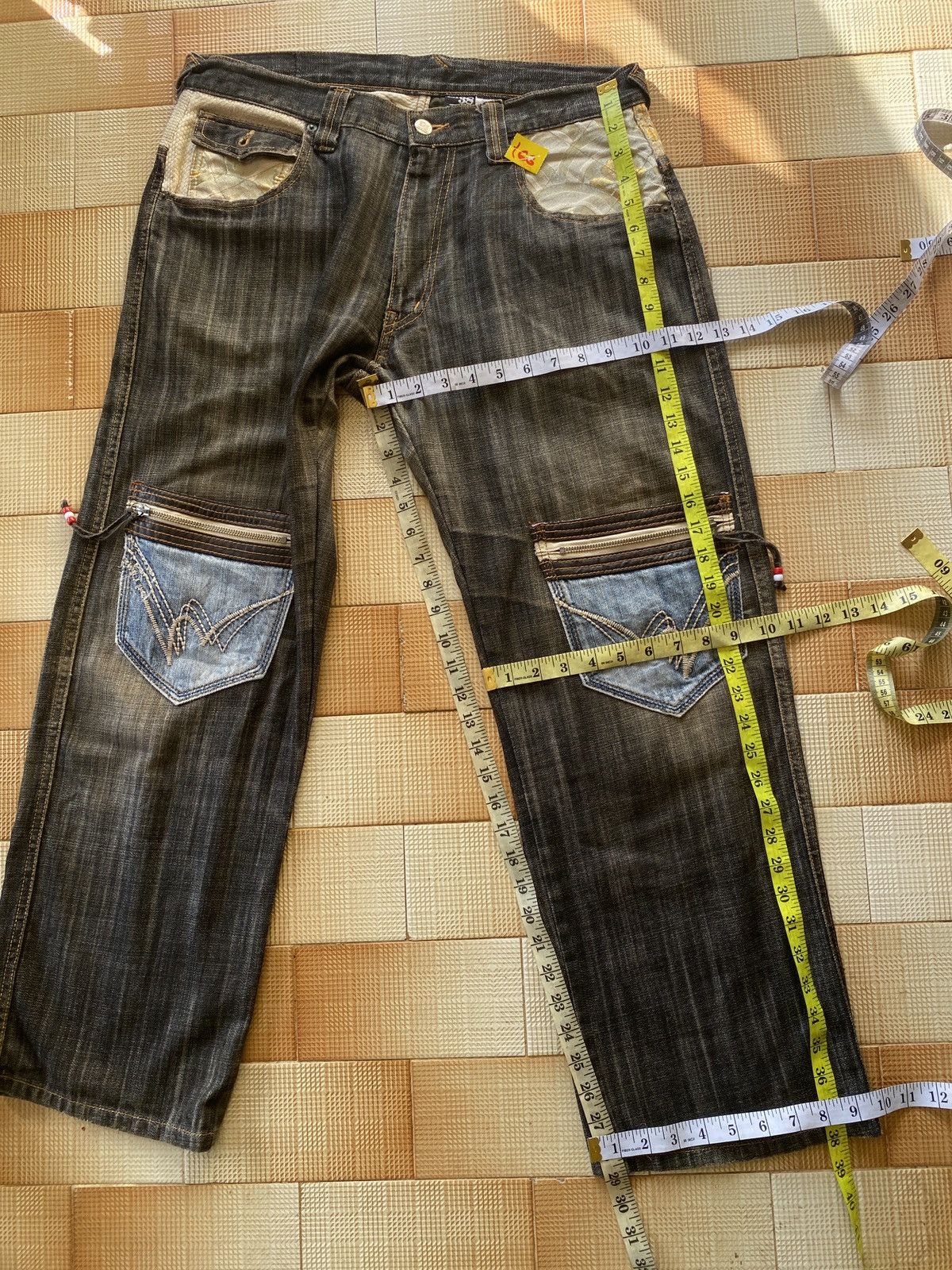 Japanese Brand Vintage juvenile delinquen multi pocket denim Size US 38 / EU 54 - 5 Thumbnail