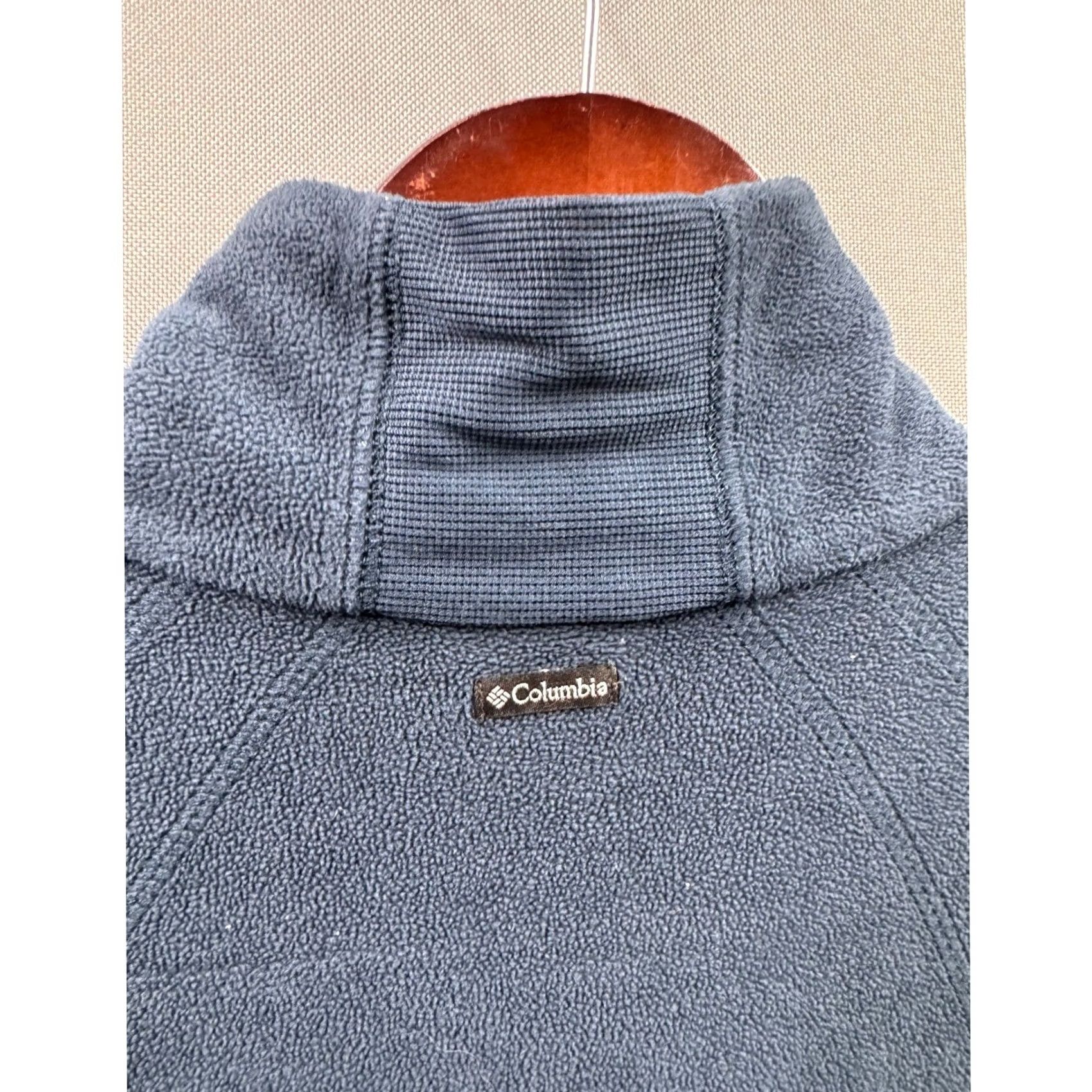 Vintage Columbia Sweater Quarter Zip Fleece Pullover Mock Neck Mens M Gray Size US M / EU 48-50 / 2 - 7 Thumbnail