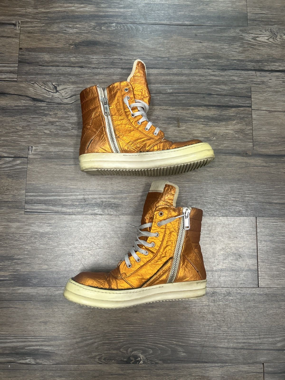 Rick Owens Rick Owens Geobasket High Top Sneakers | Grailed