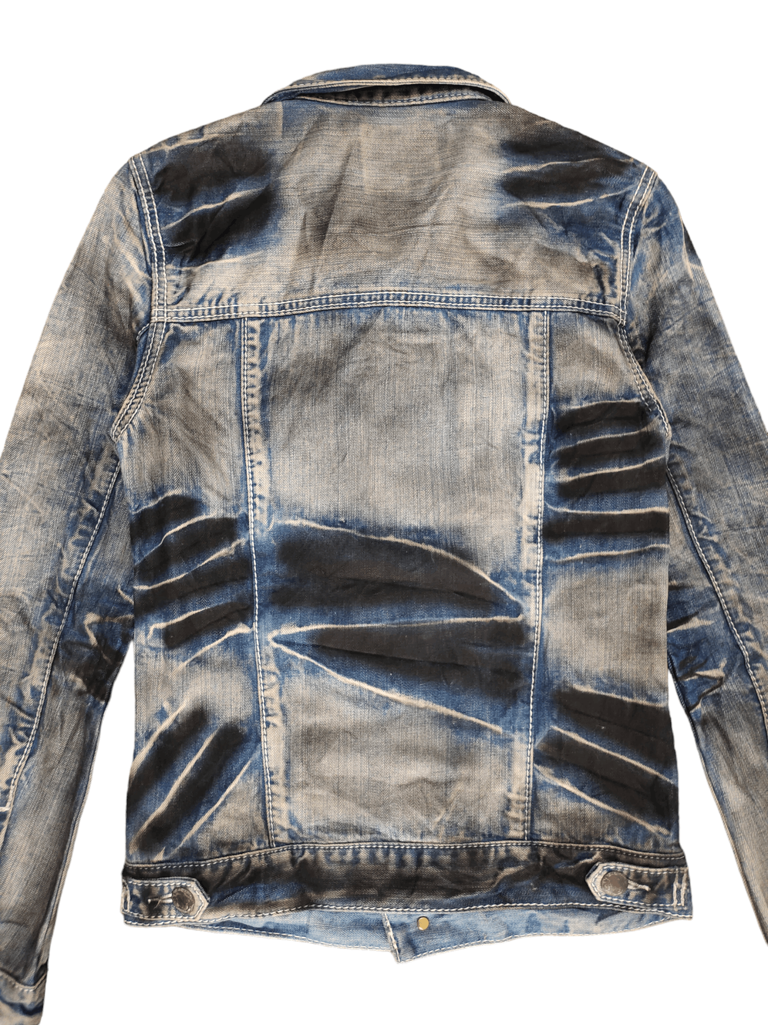 BUFFALO BOBS Buffalo Bobs Clawmark Waxed Denim Jacket Size US S / EU 44-46 / 1 - 9 Thumbnail
