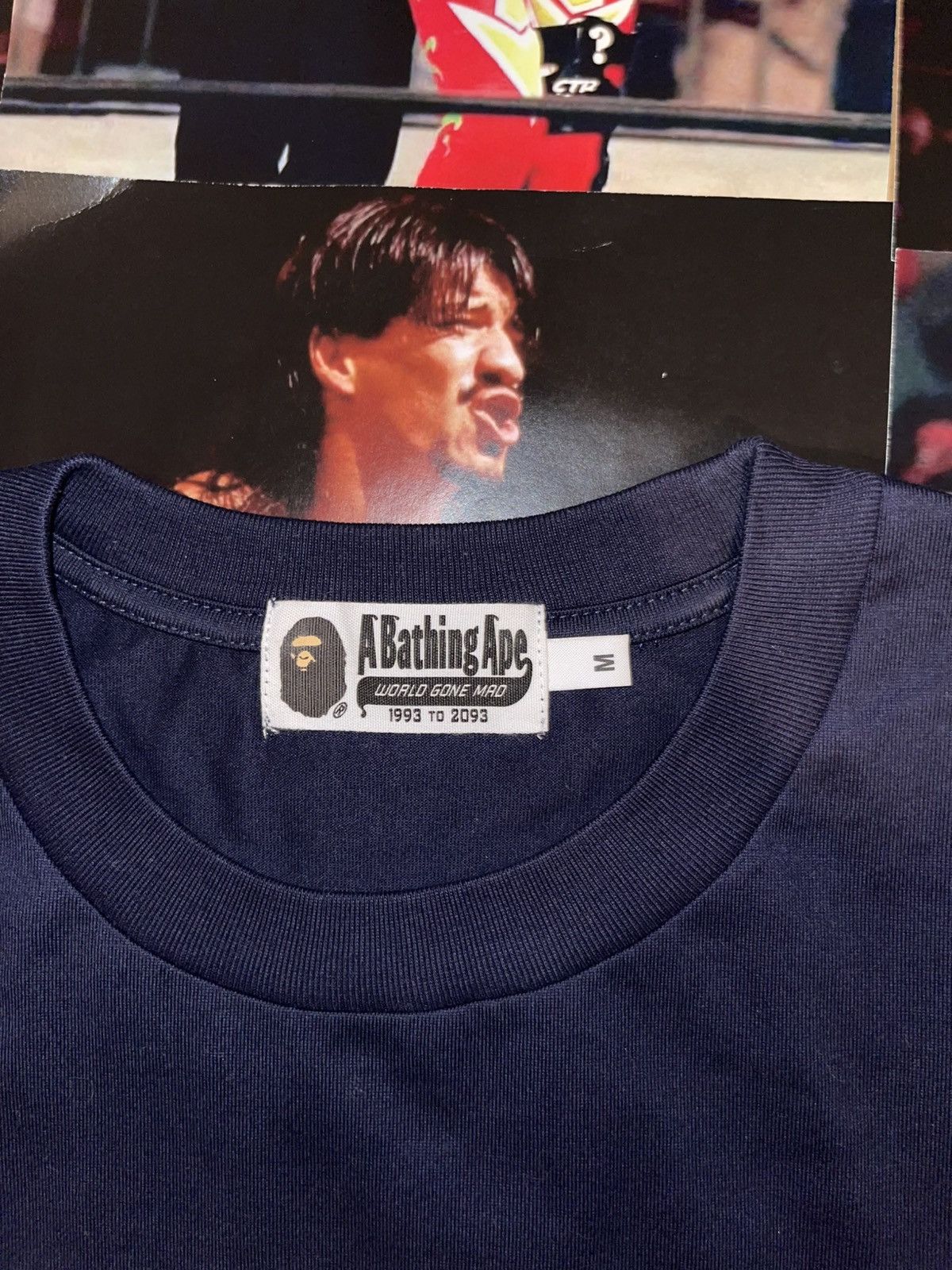Bape Bape College & By Bathing Ape Relaxed Fit Tee (M) Size US M / EU 48-50 / 2 - 10 Thumbnail