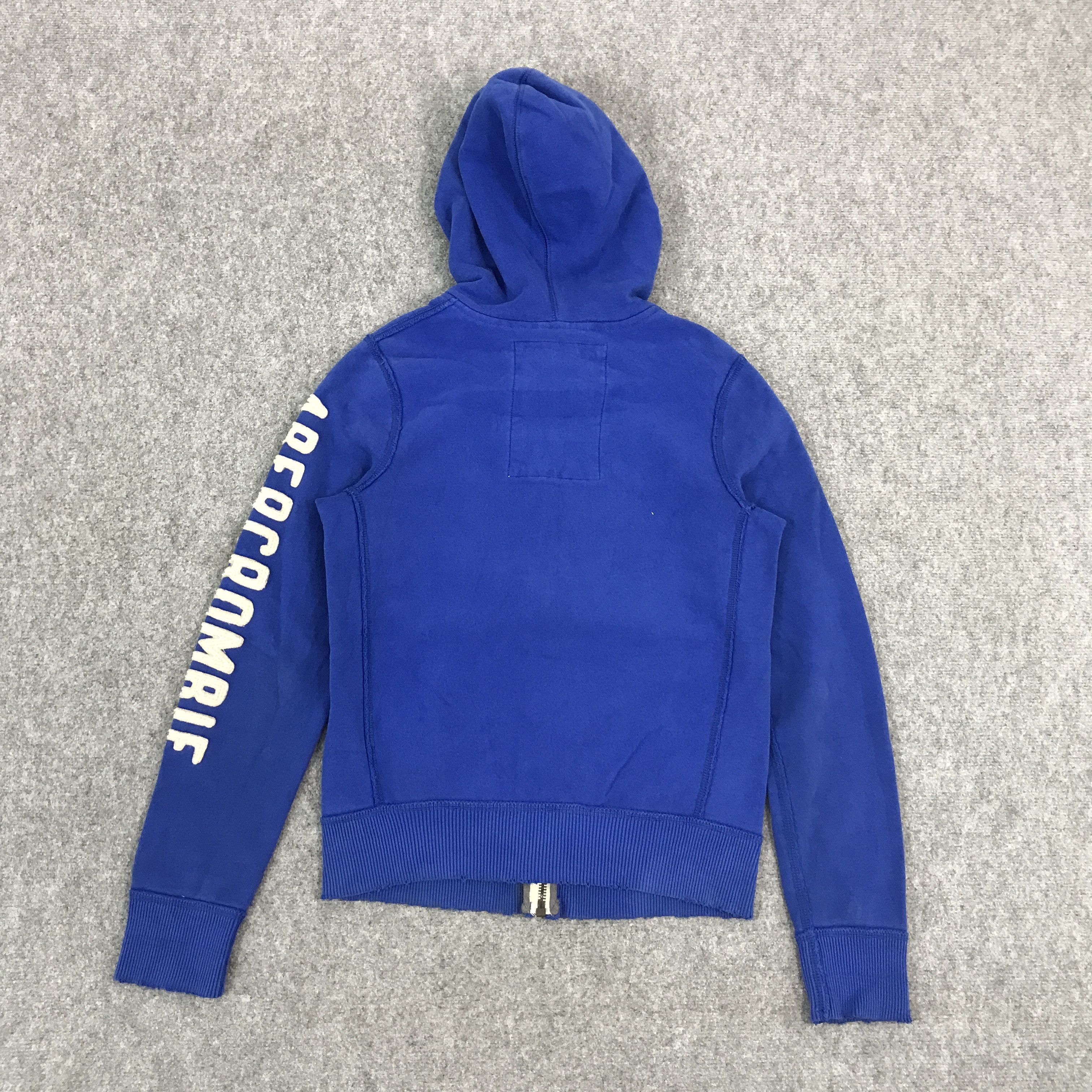 Abercrombie & Fitch × Japanese Brand ABERCROMBIE & FITCH DISTRESSED DESIGN JACKET HOODIES Size US S / EU 44-46 / 1 - 2 Thumbnail