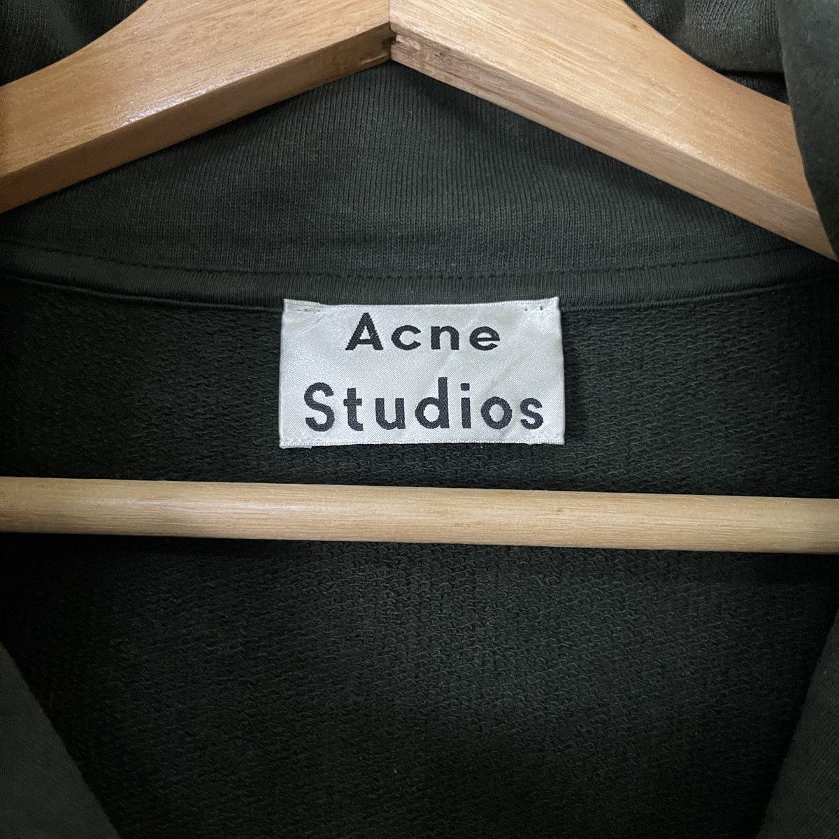Acne Studios Acne Studios Stockholm Half Zip Sweatshirt Size US M / EU 48-50 / 2 - 8 Thumbnail