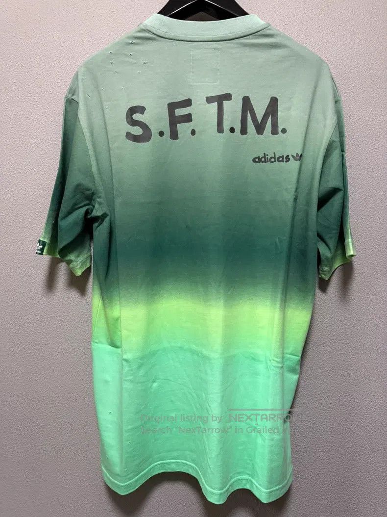 Song For The Mute Song For The Mute Gradient Fluorescent Green Short Sleeve Size US L / EU 52-54 / 3 - 3 Thumbnail