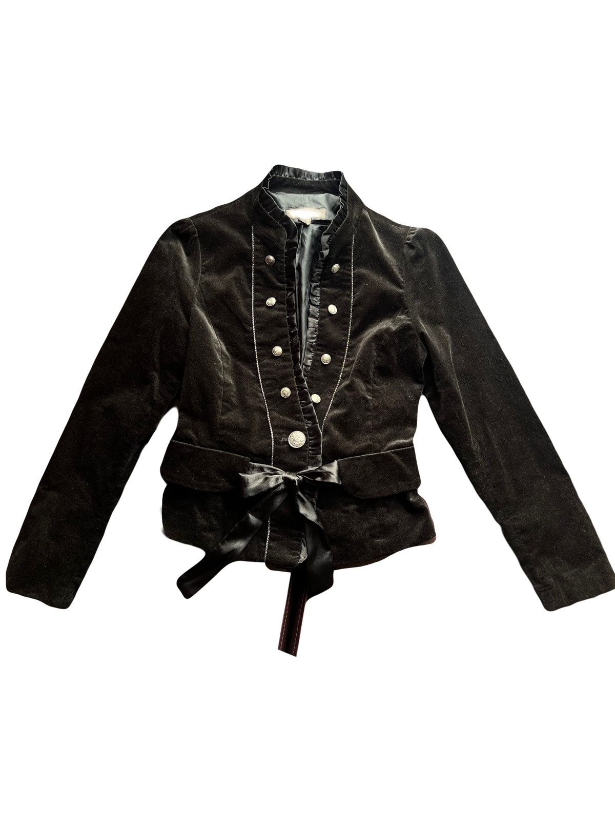 Japanese Brand Sora velvet dark brown jacket 🤎 Size S / US 4 / IT 40 - 1 Thumbnail