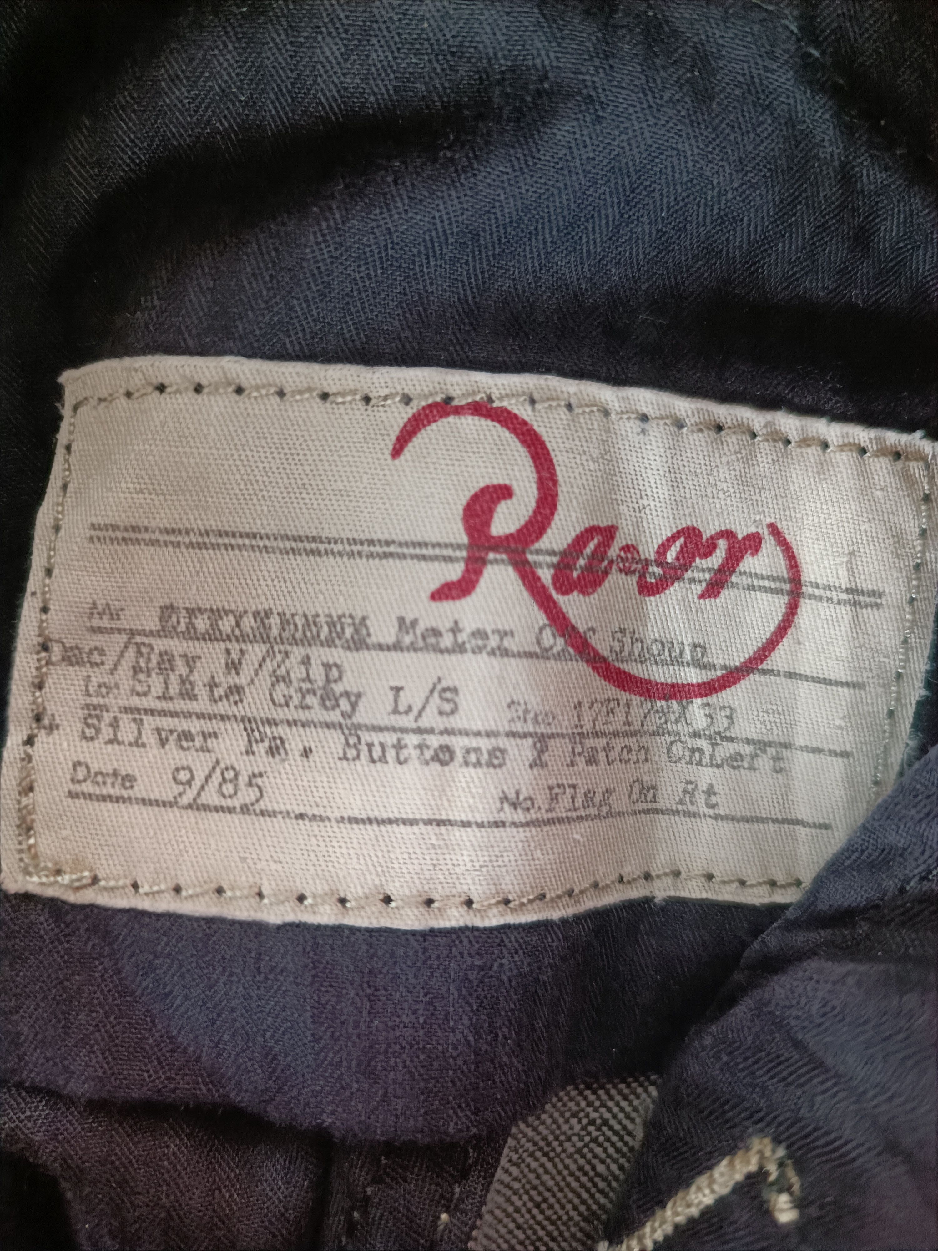 If Six Was Nine bikers jeans RA-RE made in italy Size 29" - 7 Thumbnail
