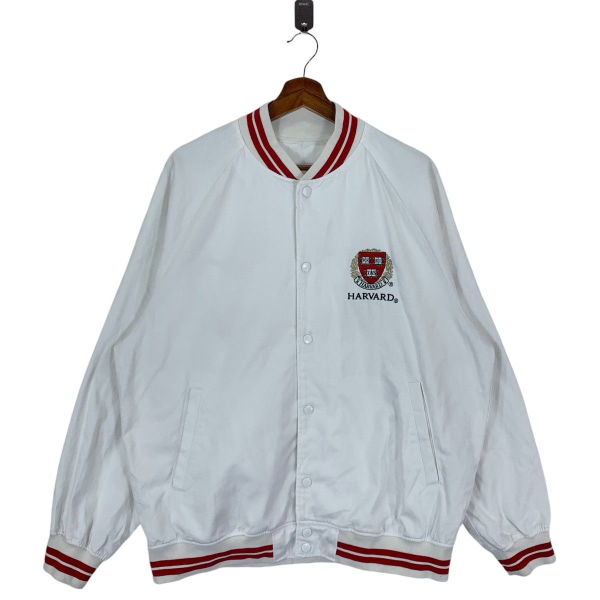 VINTAGE HARVARD COLLEGE UNIVERSITY VARSITY JACKET