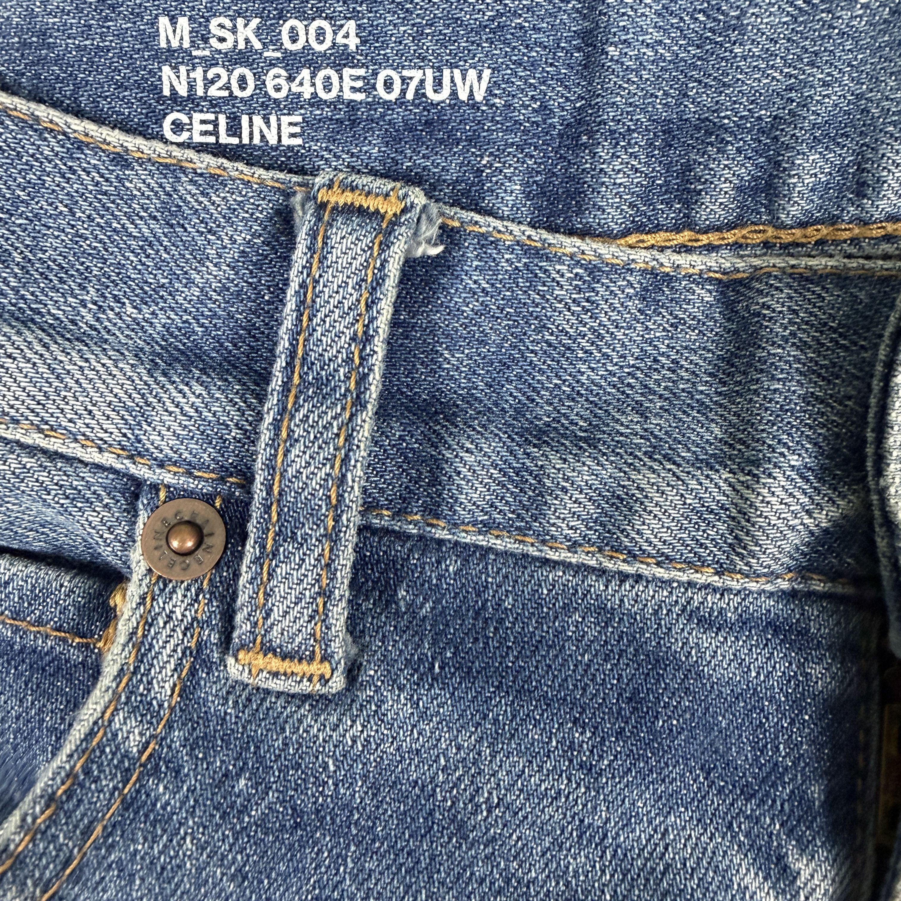 Celine Celine Skinny Jeans Size US 31 - 3 Thumbnail