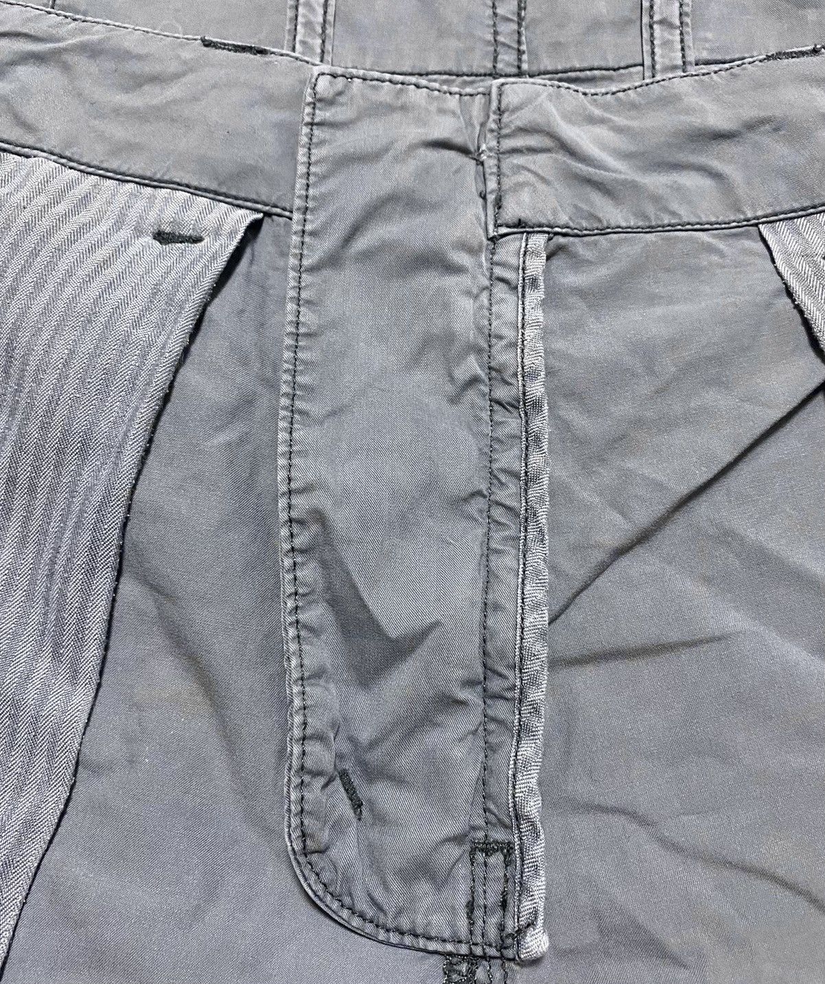 John Varvatos John Varvatos Cotton Chino Shorts Washed Gray Casual Size US 32 / EU 48 - 10 Thumbnail